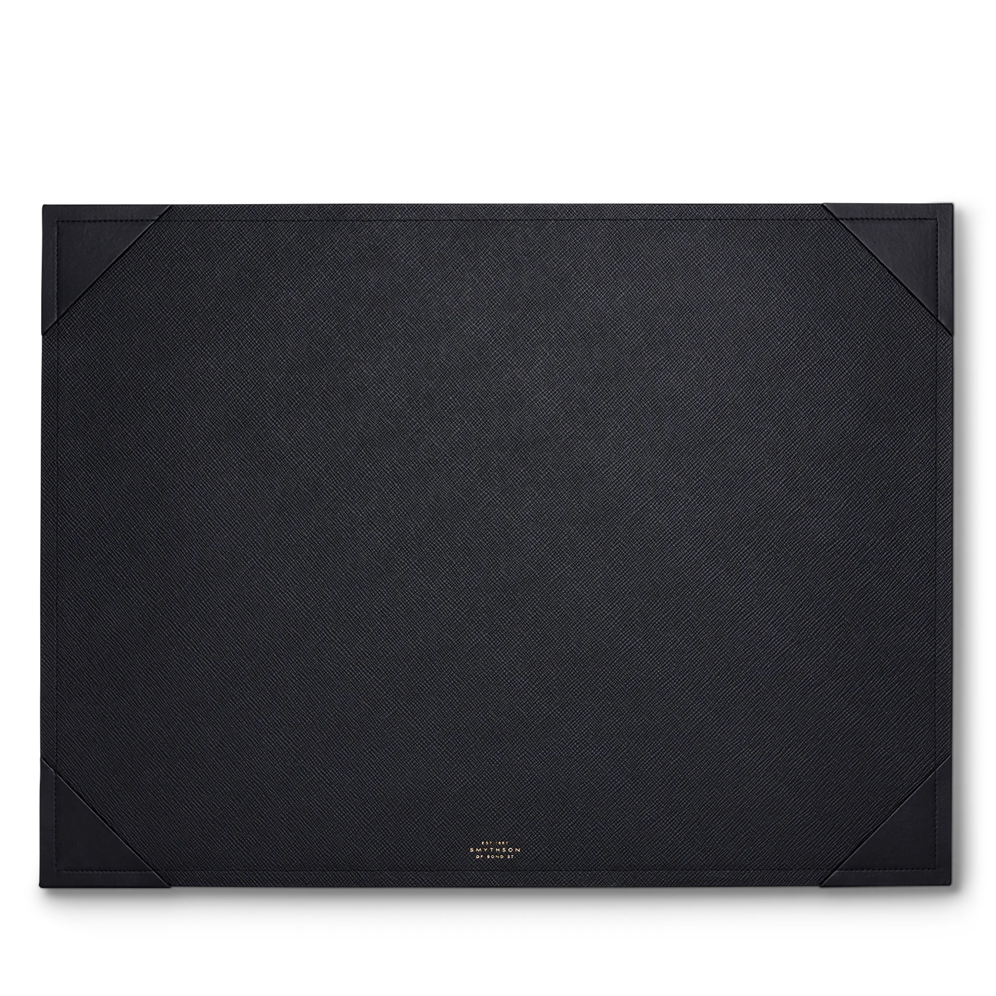 Large Desk Mat in Panama - Black