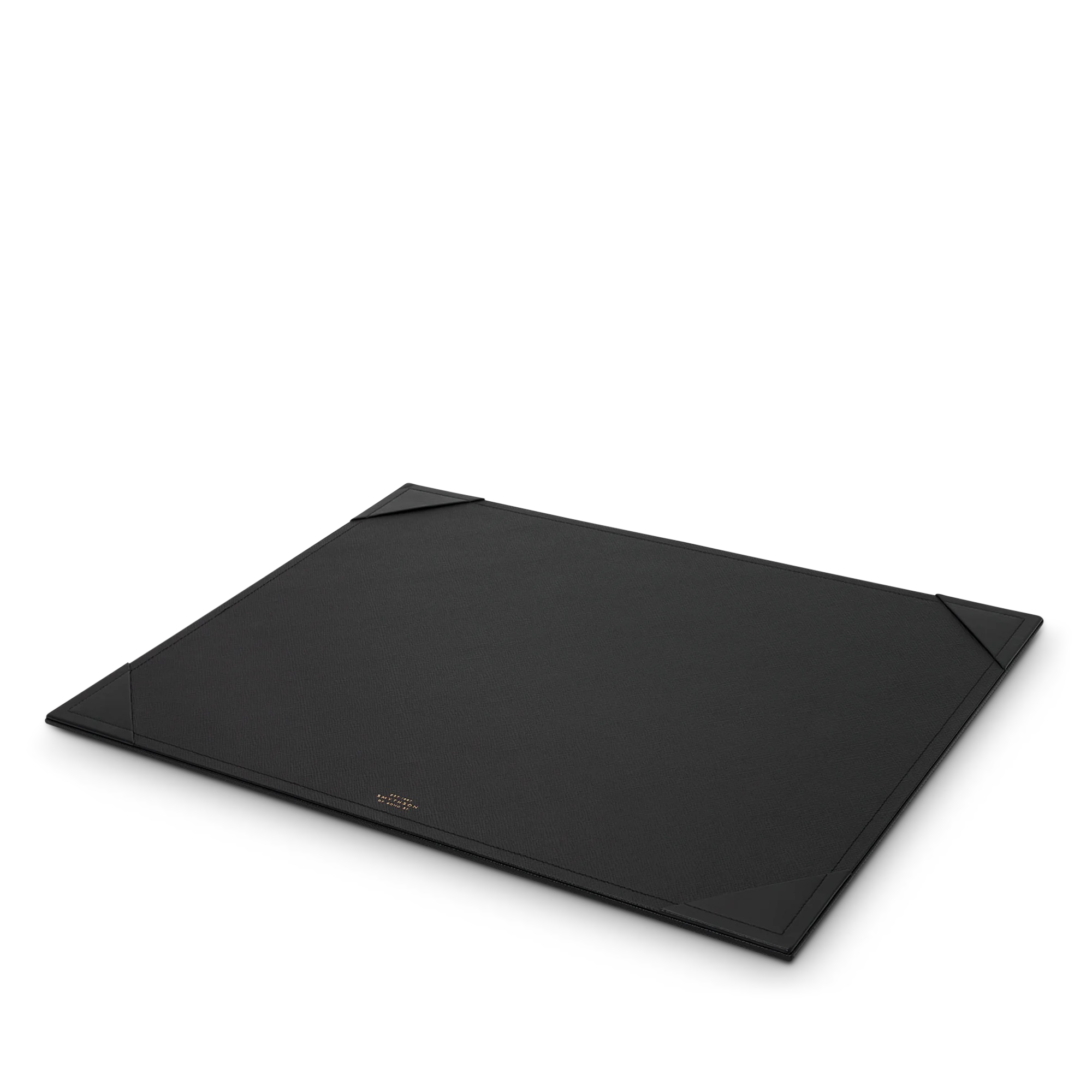 Large Desk Mat in Panama - Black