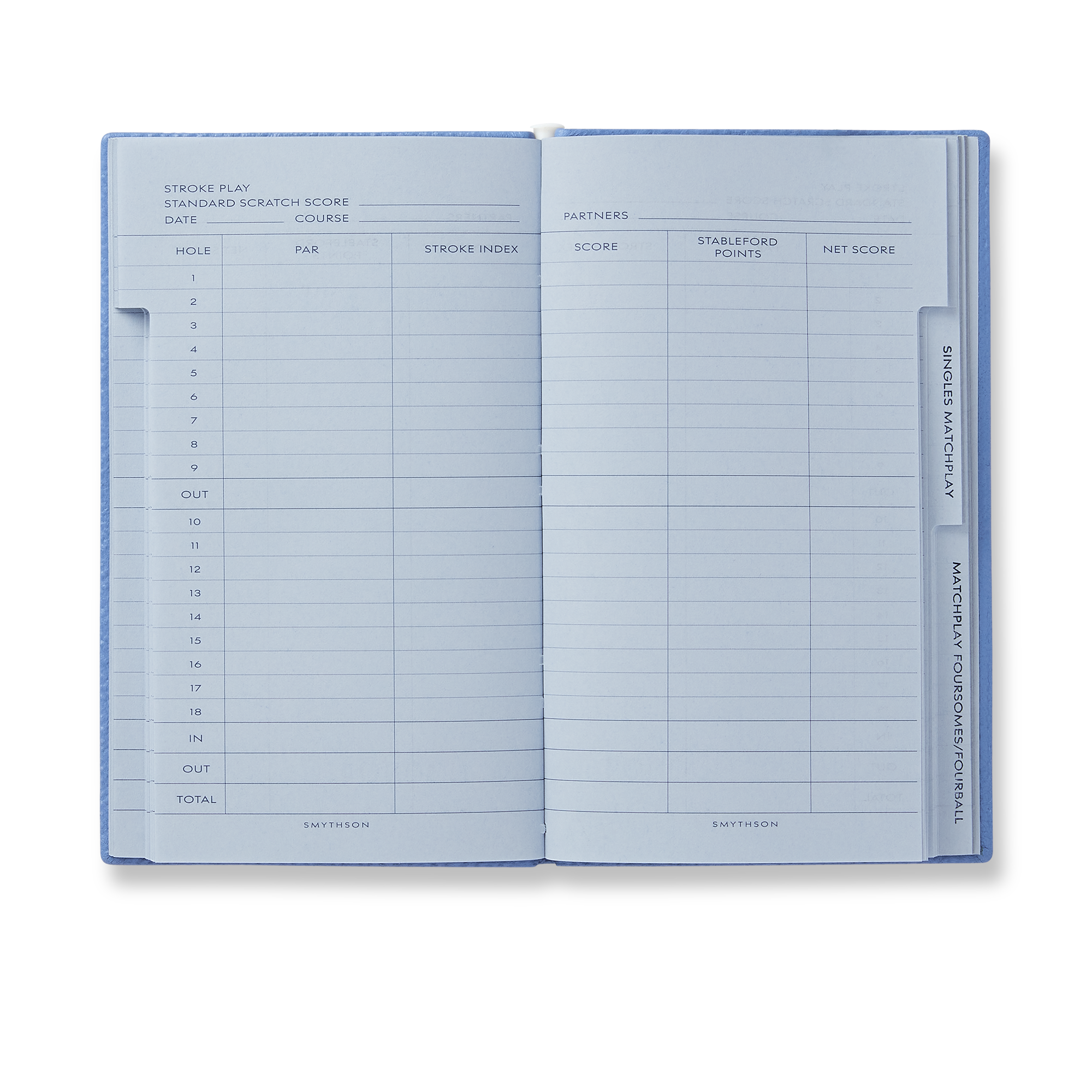 Golf Notes Panama Notebook - Nile Blue