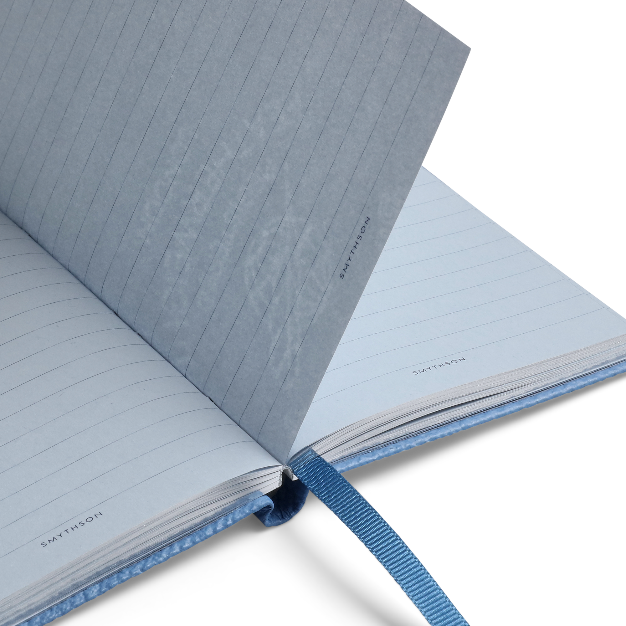 Live Love Laugh Panama Notebook - Nile Blue