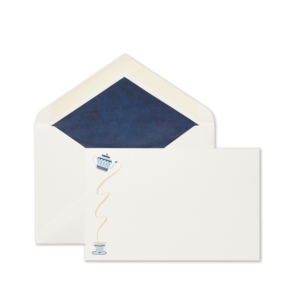 Jeu de cartes de correspondance à motif de théière