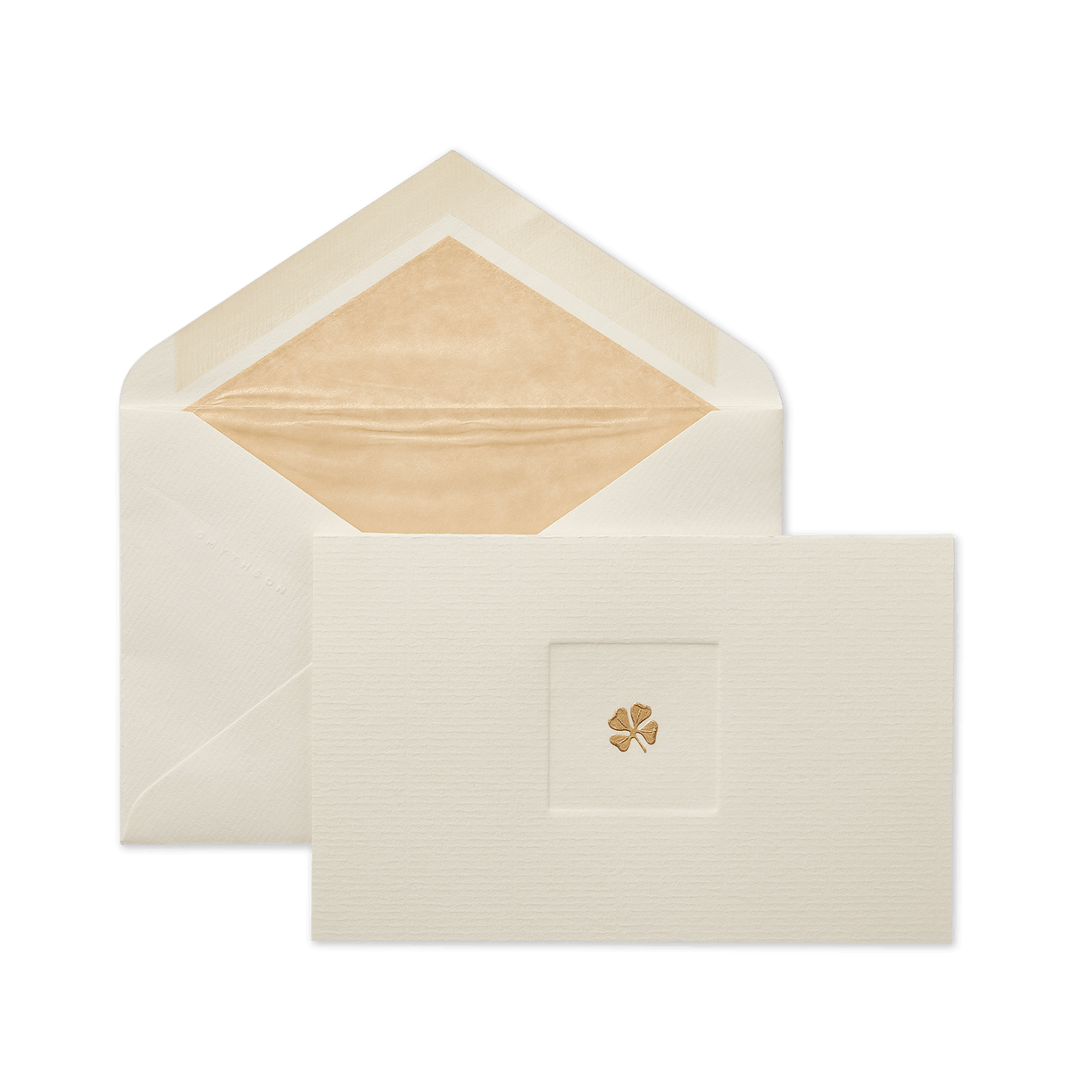 Cartes de correspondance à icône de trèfle