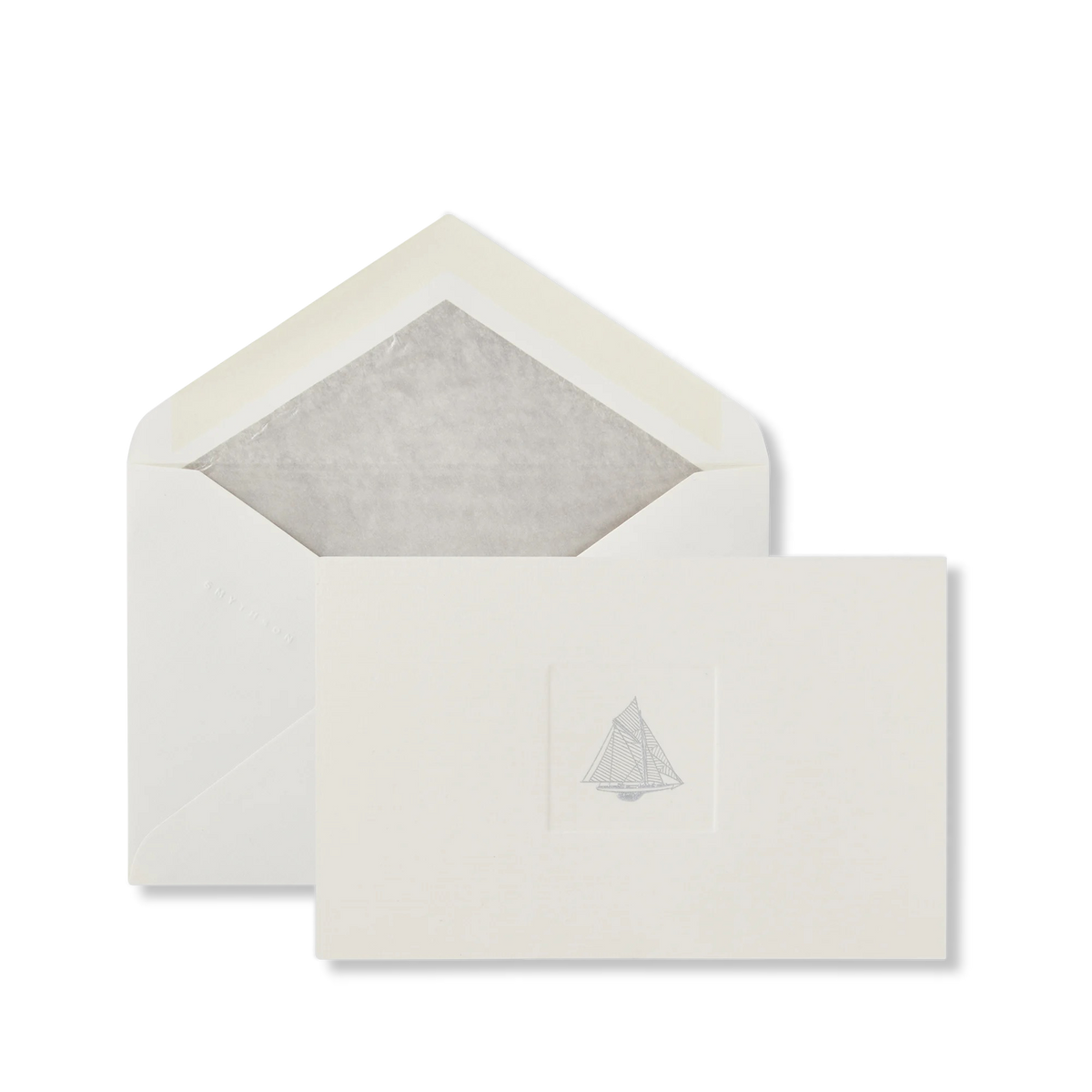 Cartes de correspondance à icône de bateau