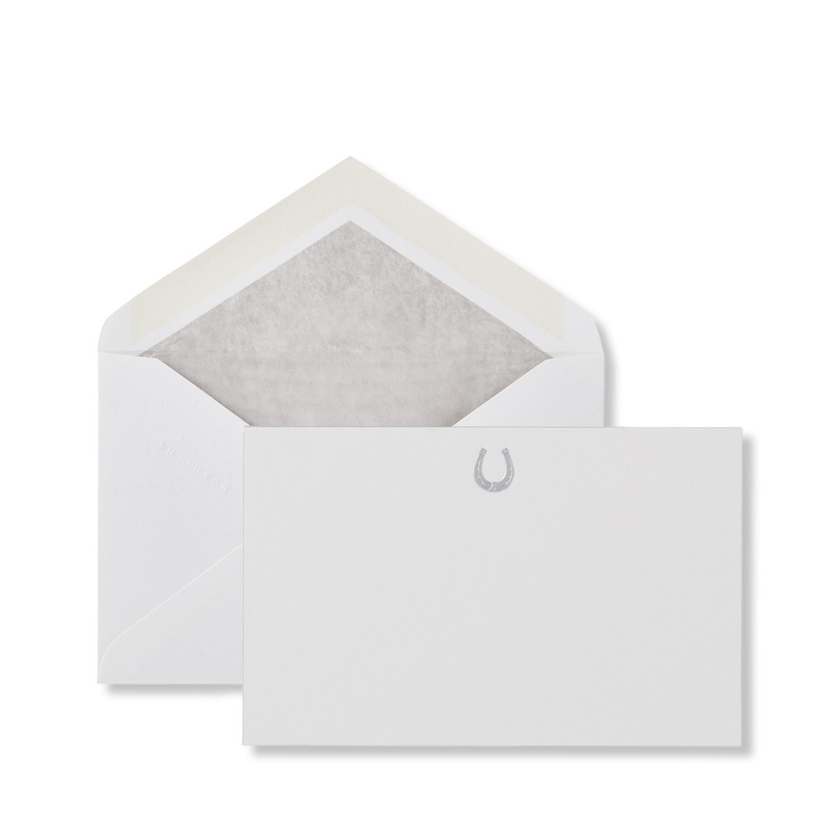 Cartes de correspondance à motif de fer à cheval