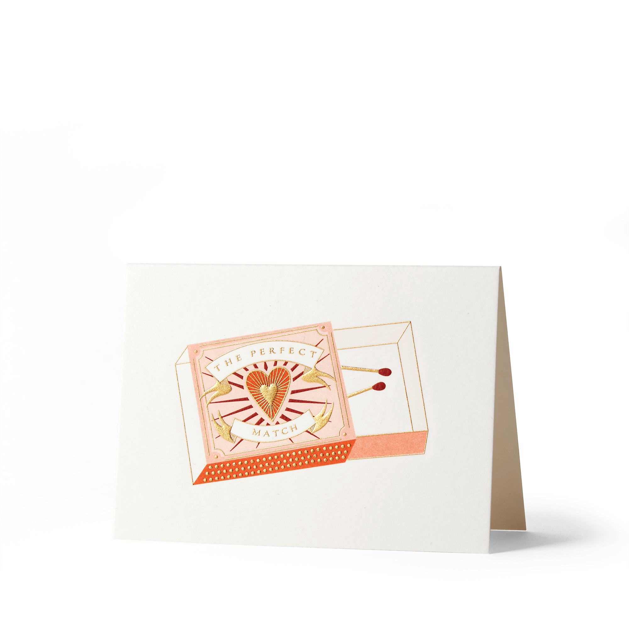 Matches Small Valentine's Day Card