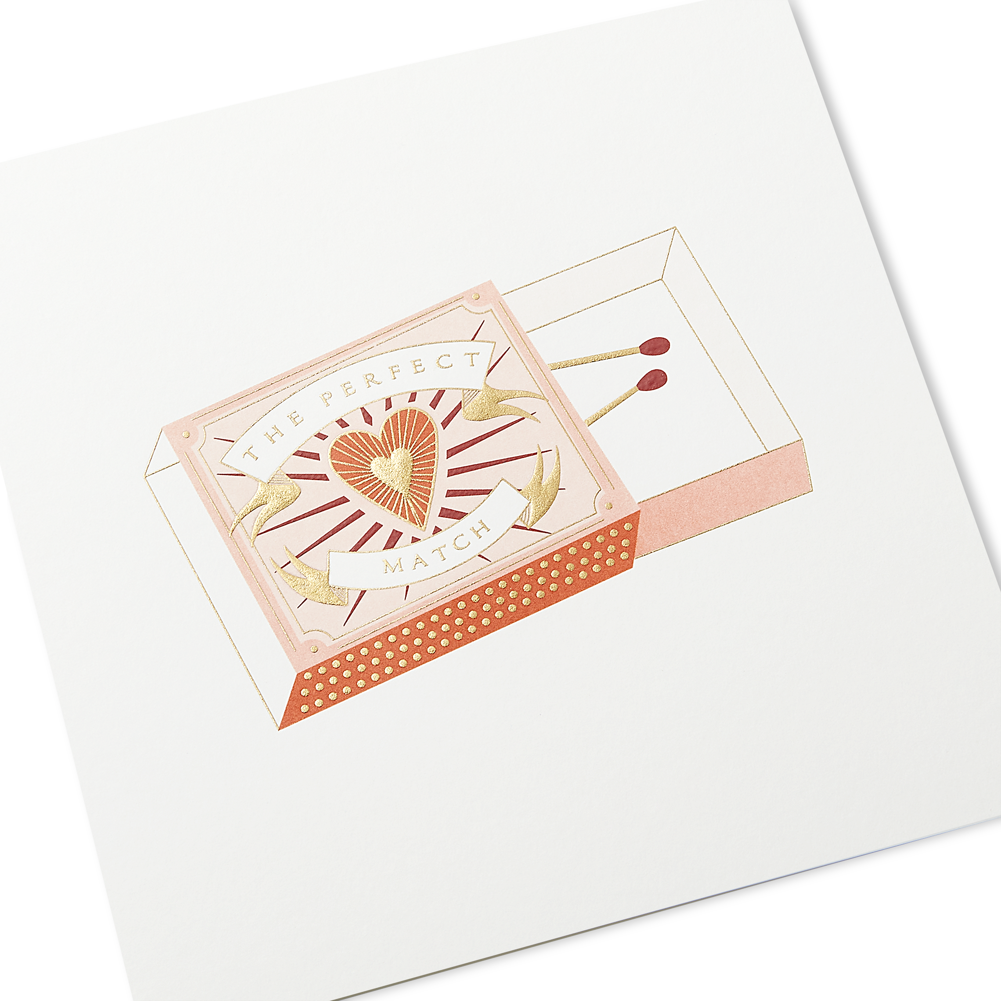Matches Valentine's Day Card