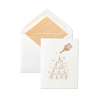 Champagne Christmas Card Set