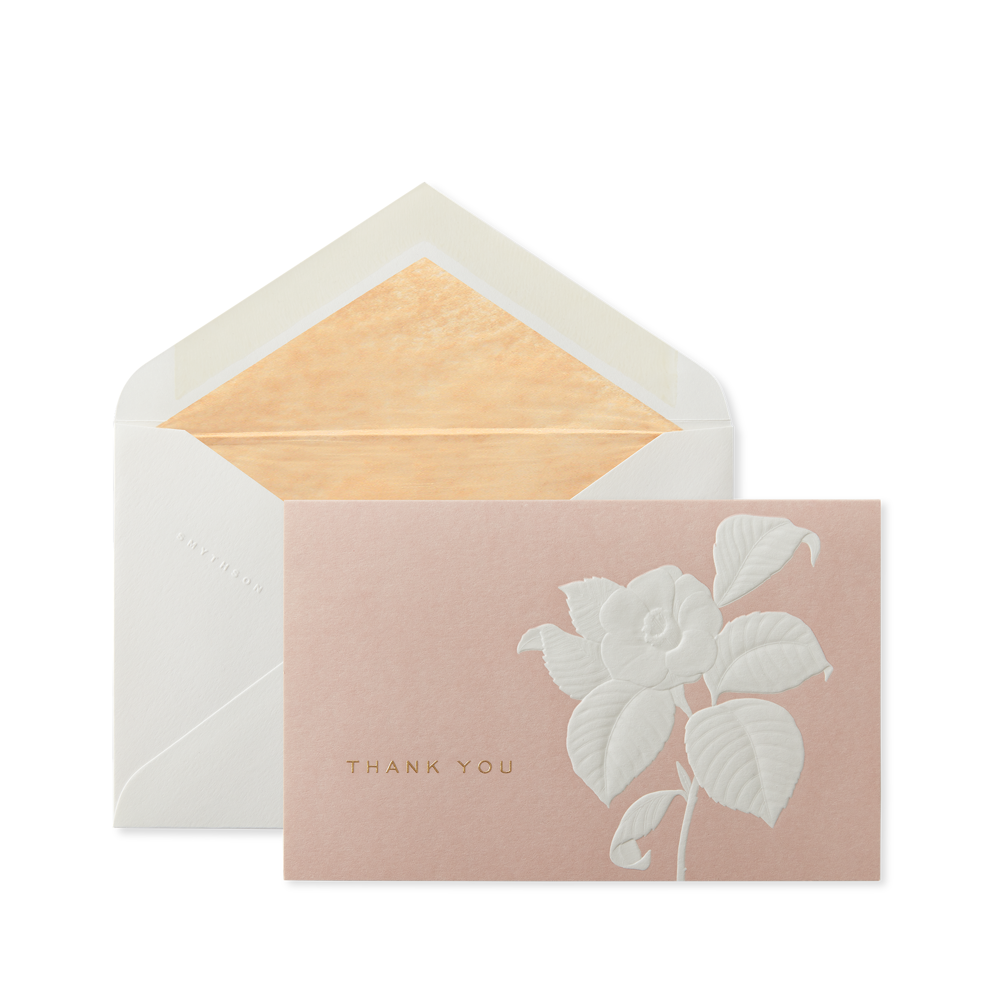 Camelia Thank You Notelets - Camelia Pink