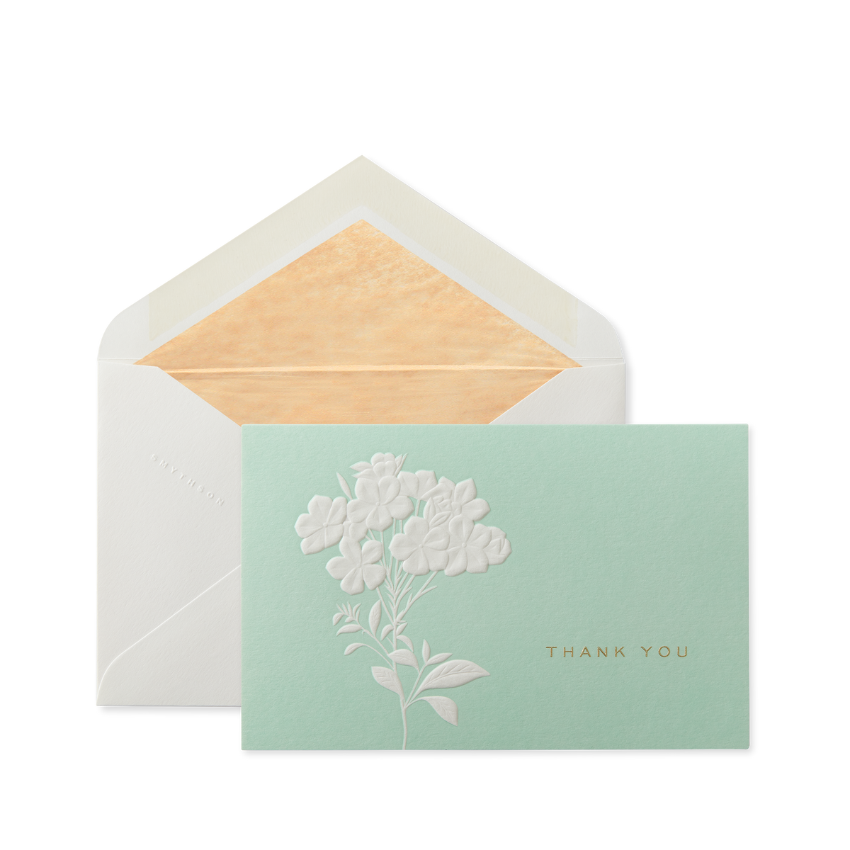 Cartes de remerciement à motif myosotis
