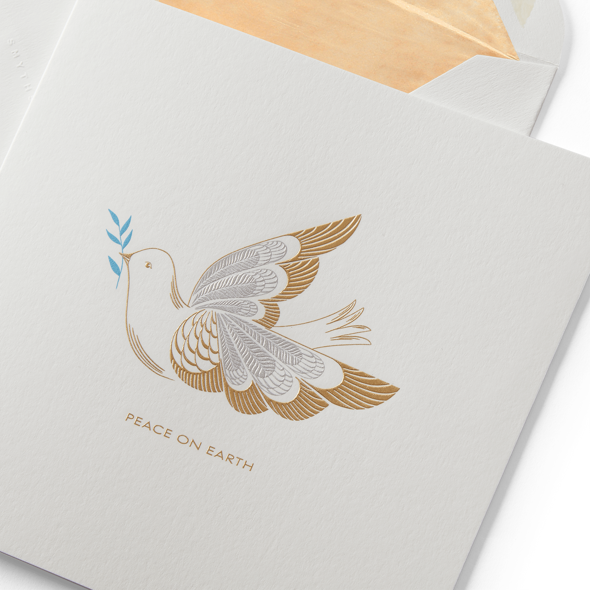 Peace on Earth Dove Christmas Card