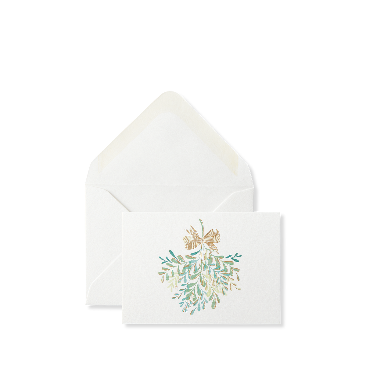 Coffret de cartes-cadeaux de Noël gui