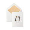 Let it Snow Penguins Christmas Card