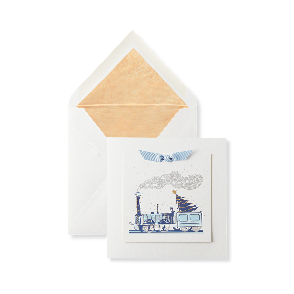 Carte de Noël train