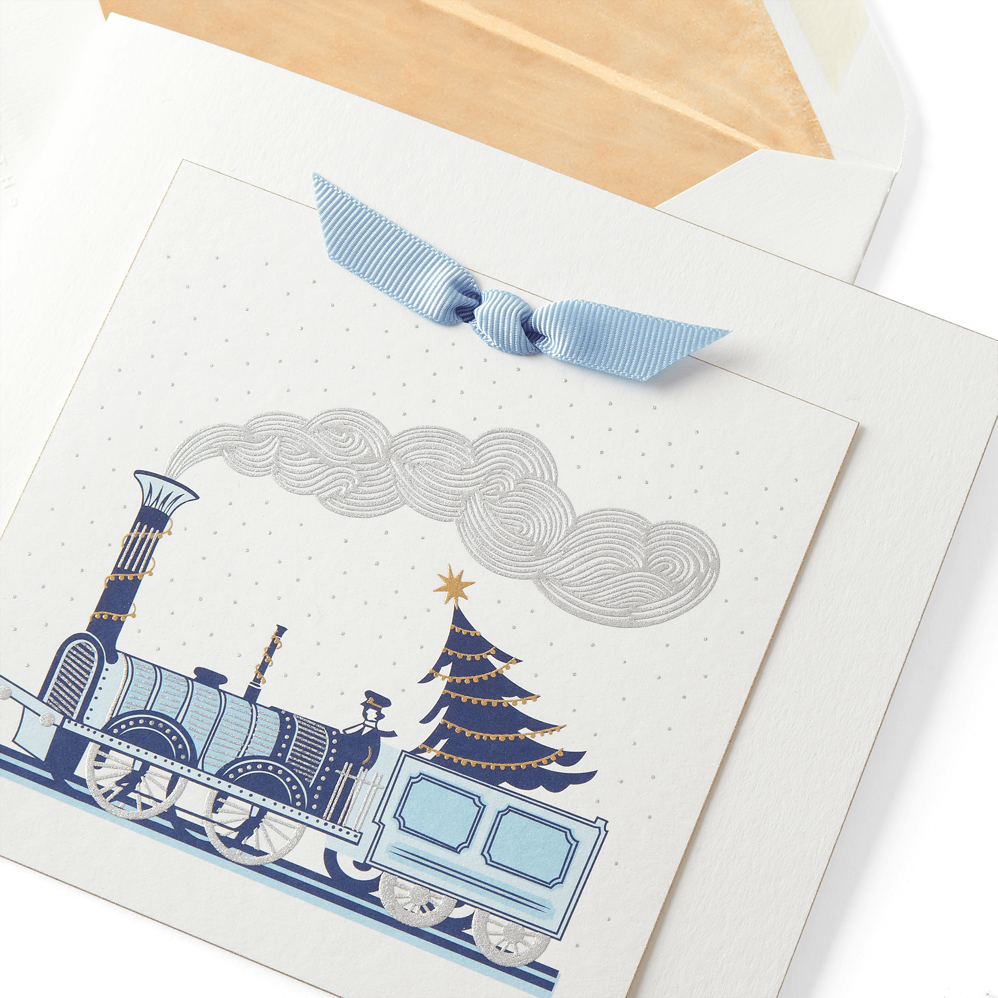 Train Christmas Card
