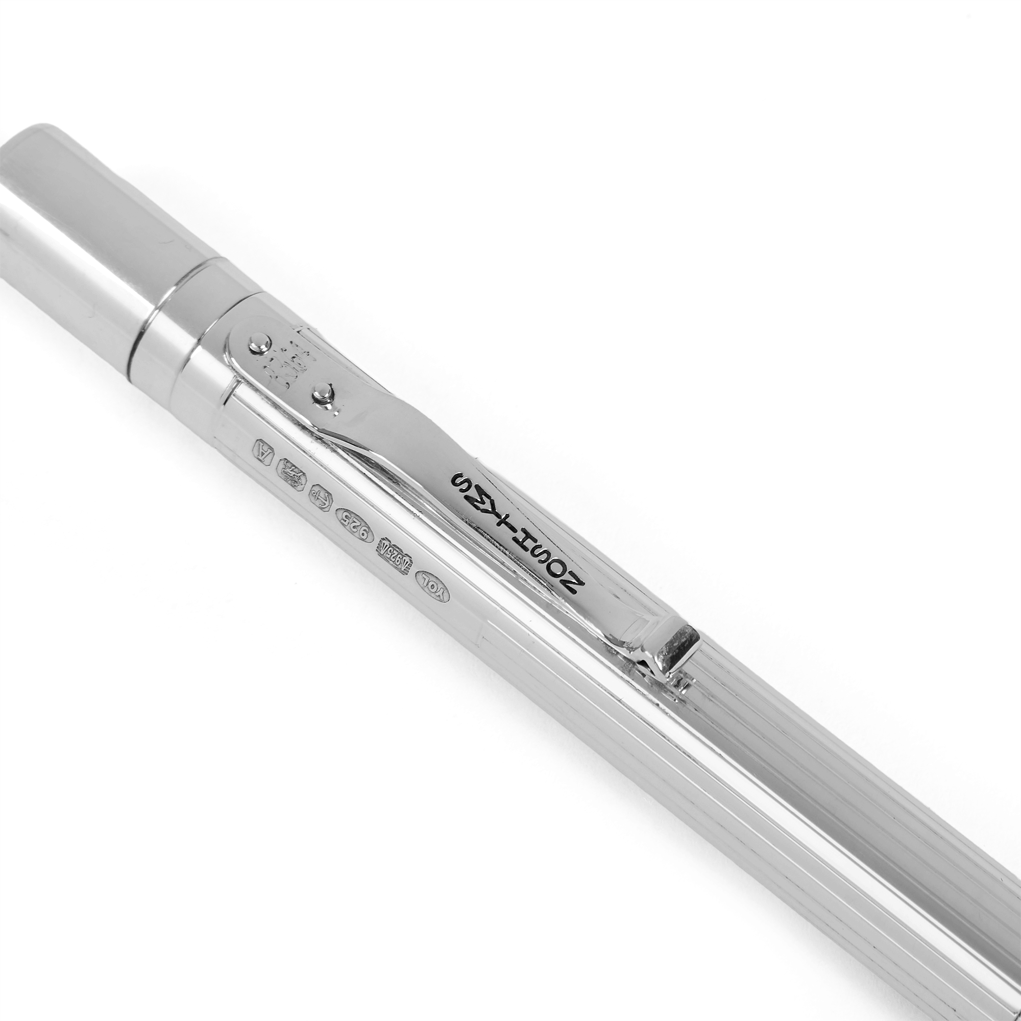 Ambassador Ballpoint Pen - Silver