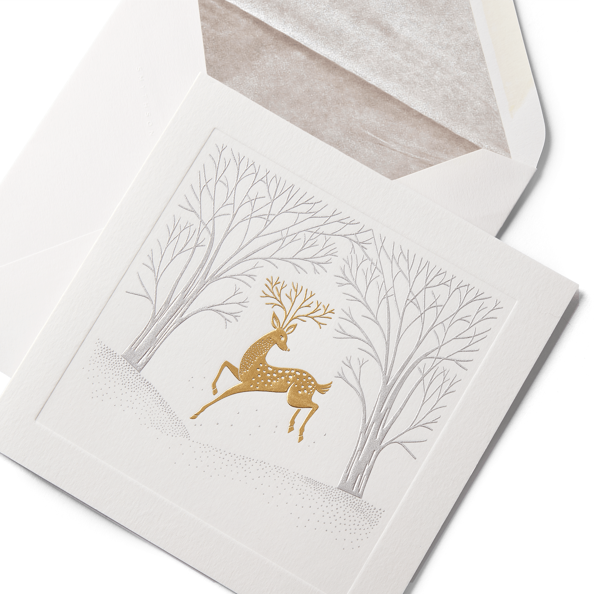 Forest Reindeer Christmas Card