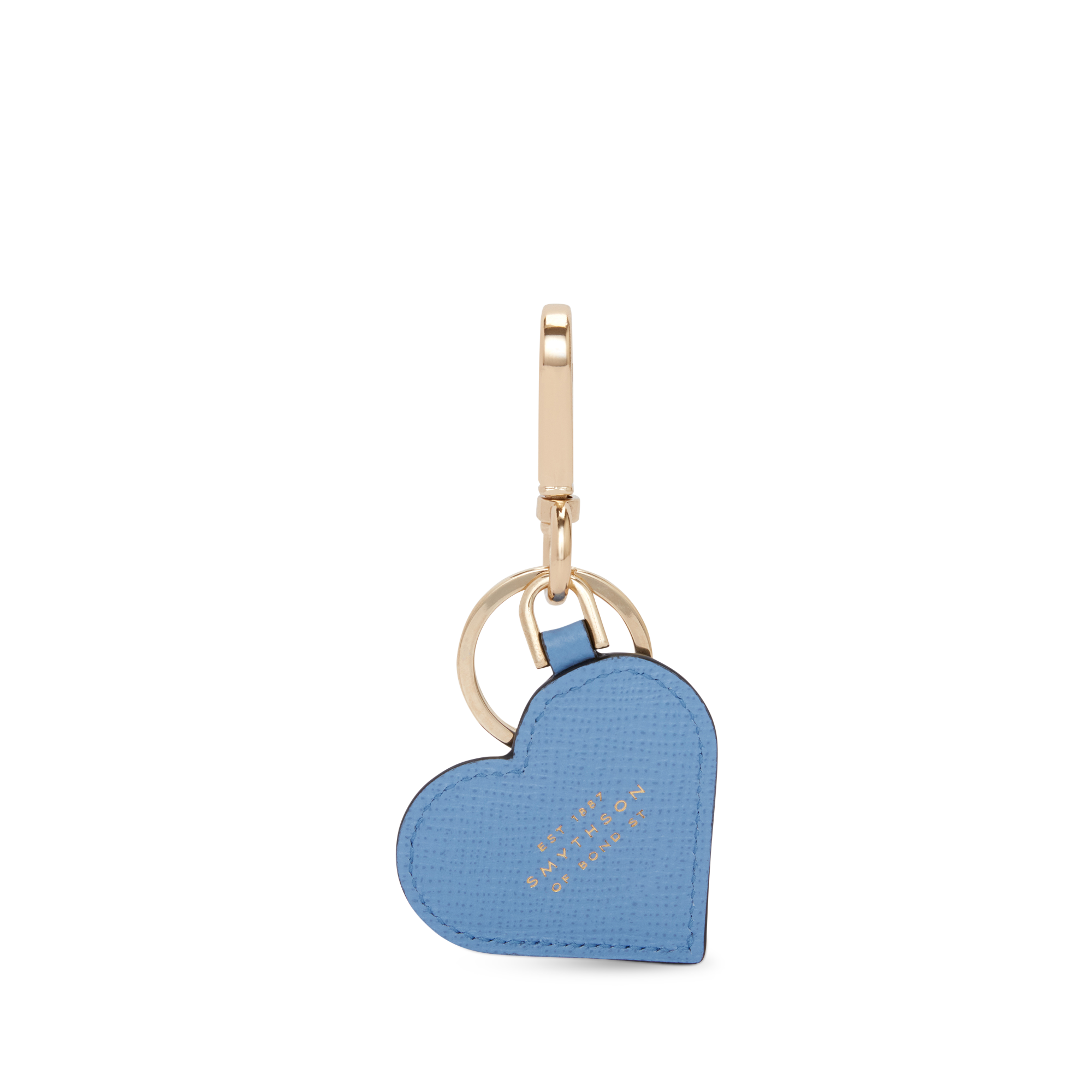 Heart Keyring in Panama - Nile Blue