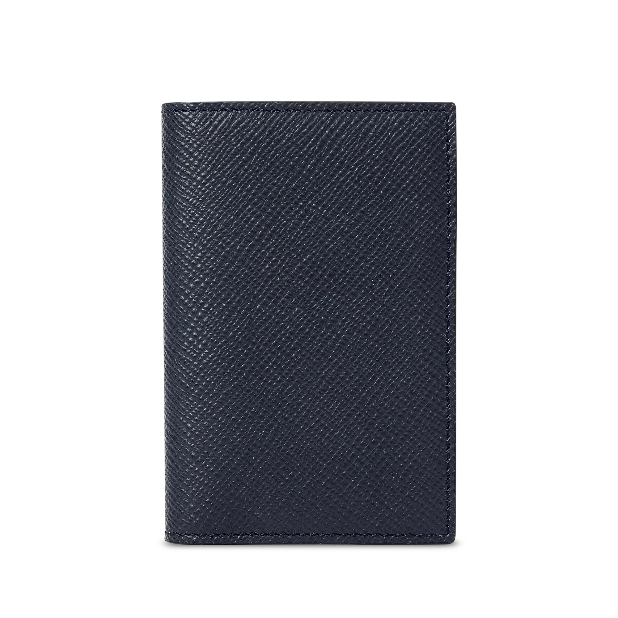 6 Card Slot Folded Card Holder in Panama - Navy