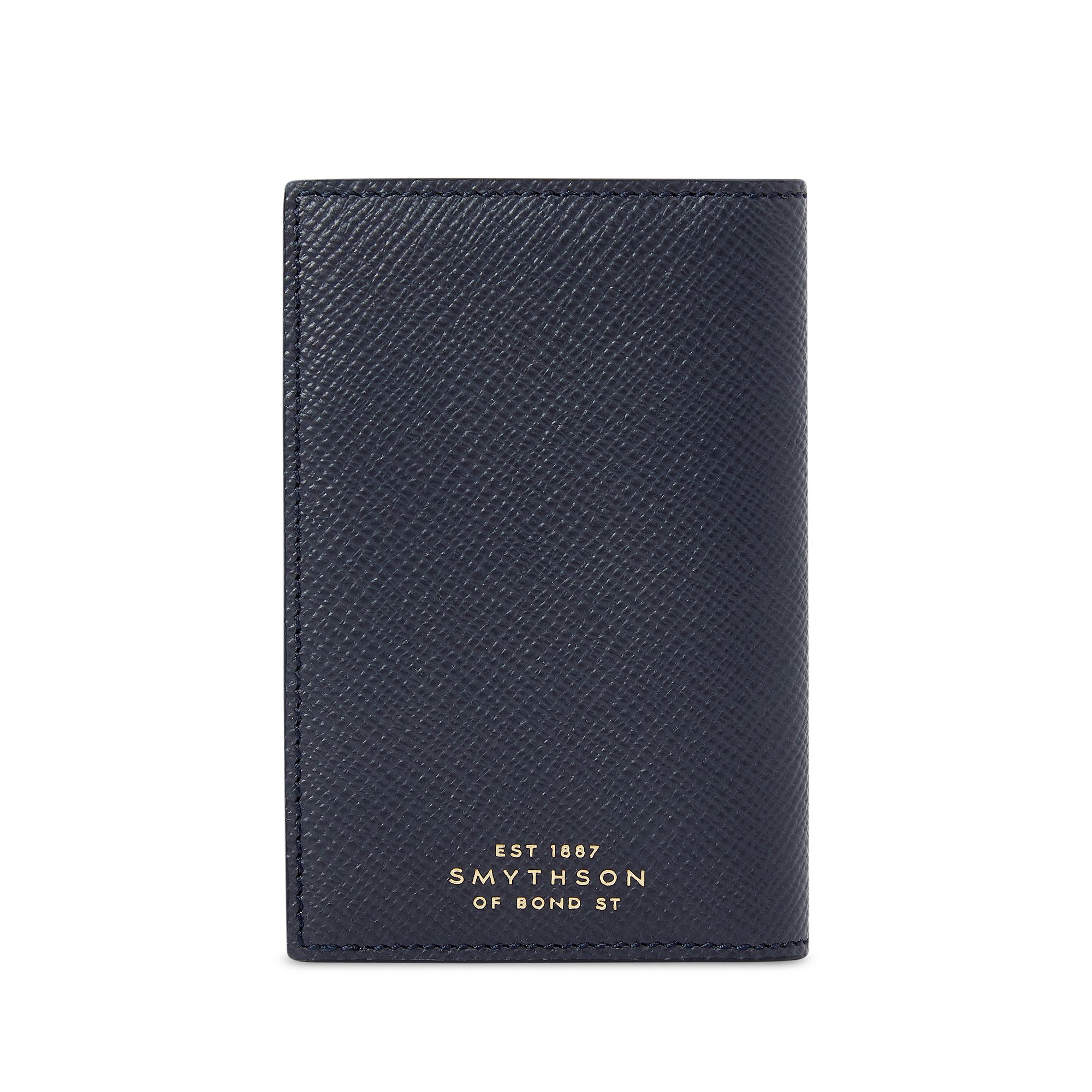 6 Card Slot Folded Card Holder in Panama - Navy