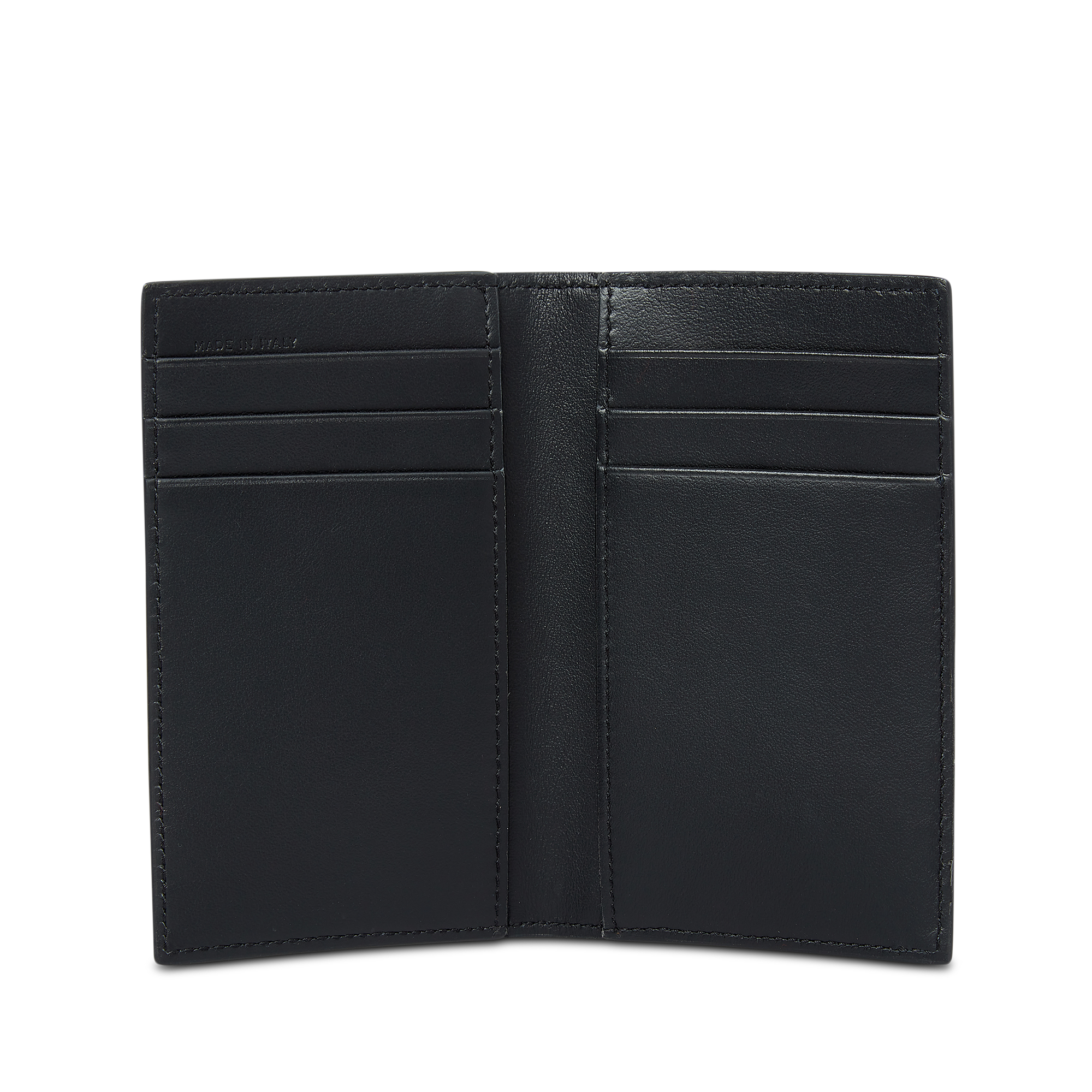 6 Card Slot Folded Card Holder in Panama - Navy