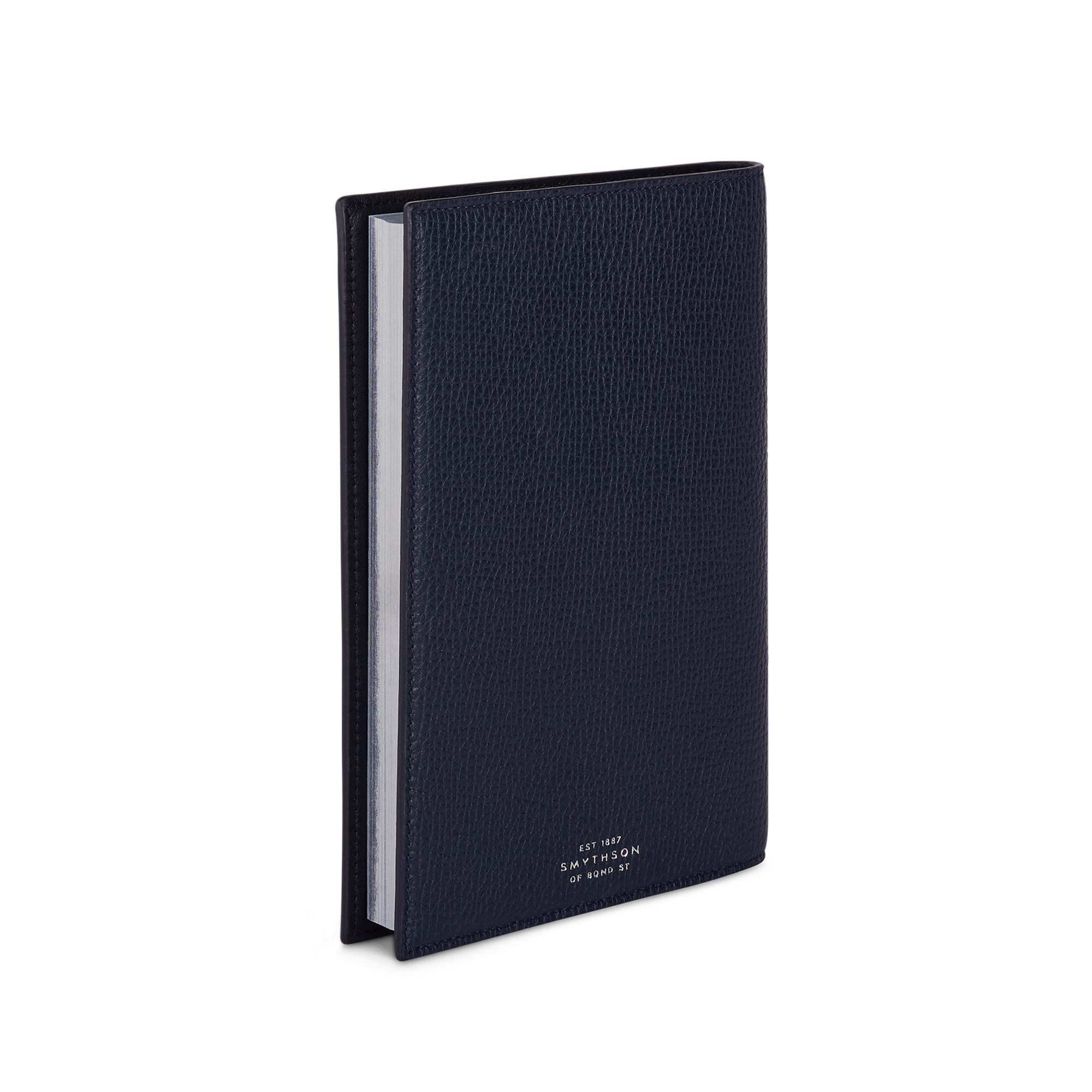 Evergreen Refillable Mid-Size Notebook in Ludlow - Navy