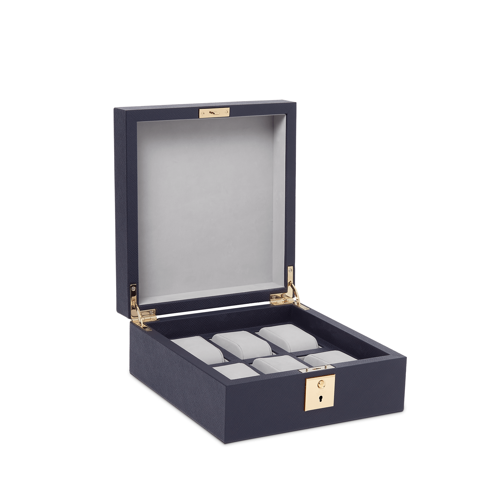Lockable Watch Box in Panama - Navy