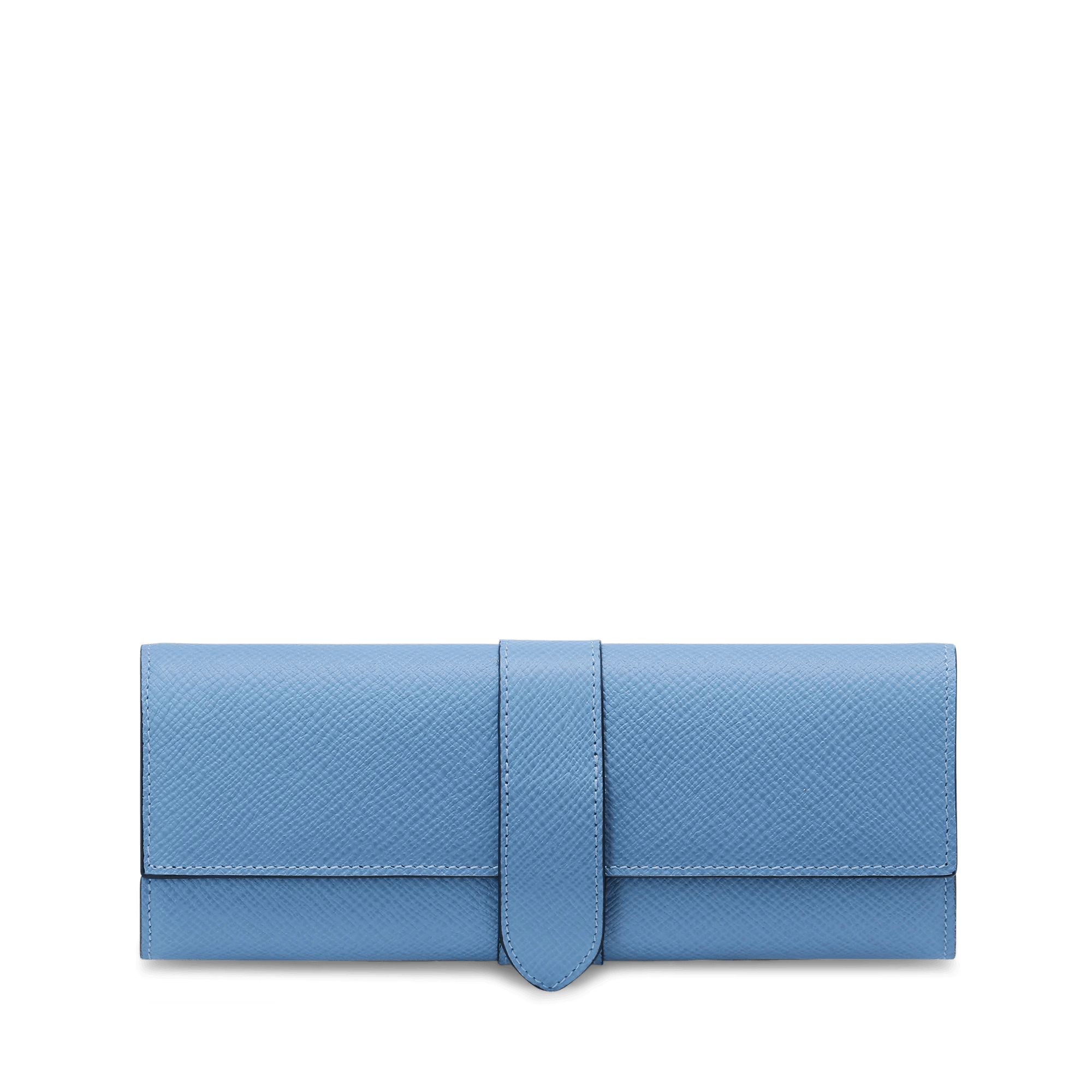 Small Jewellery Roll in Panama - Nile Blue