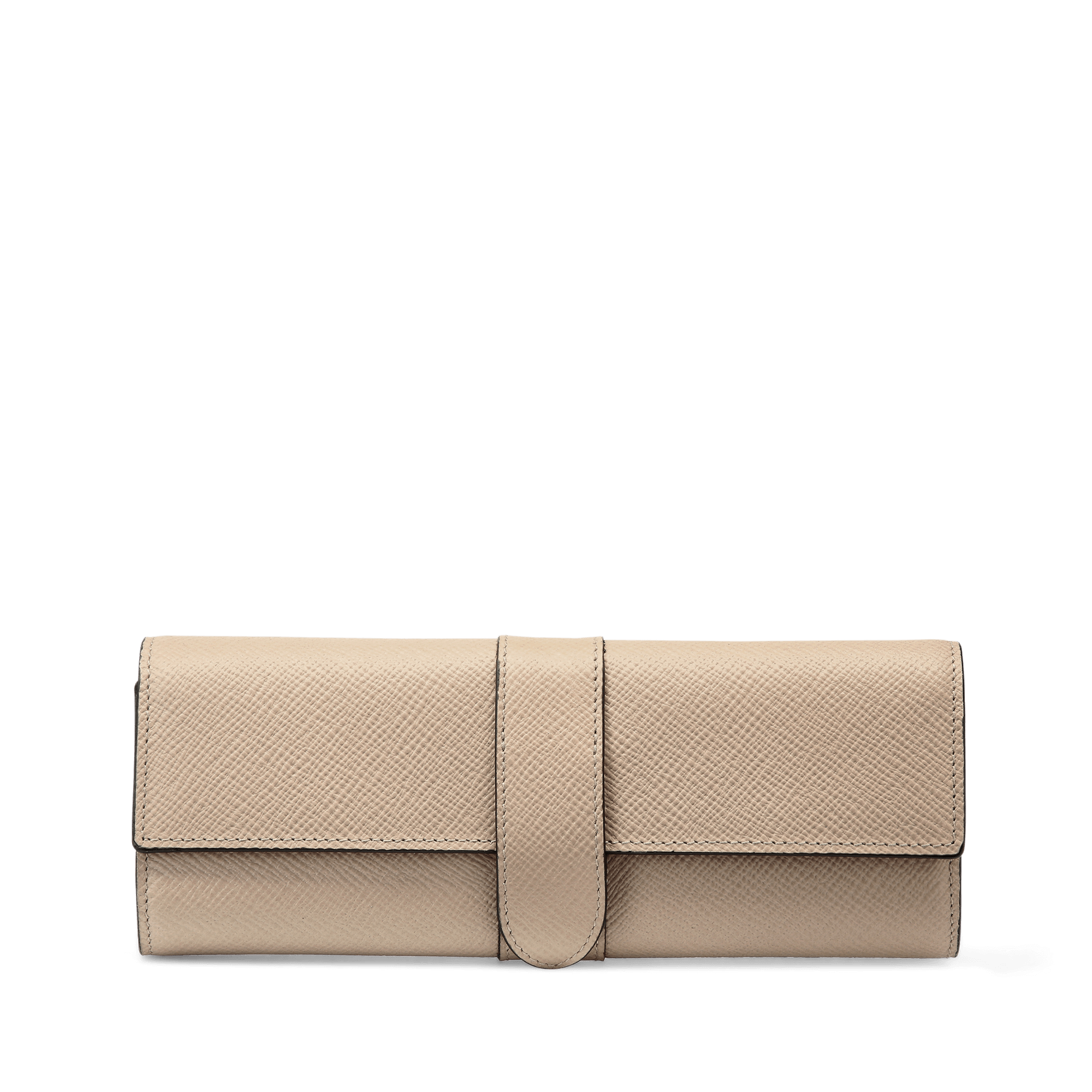 Small Jewellery Roll in Panama - Sandstone
