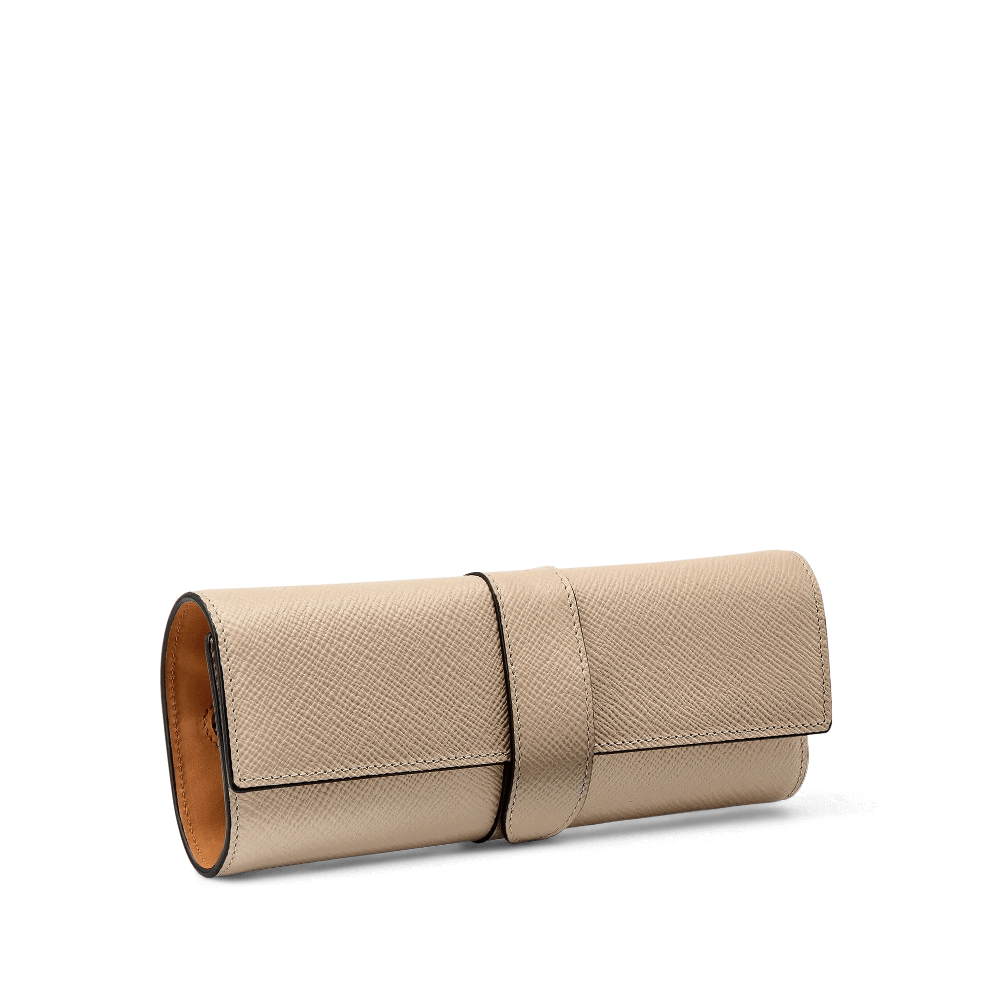 Small Jewellery Roll in Panama - Sandstone