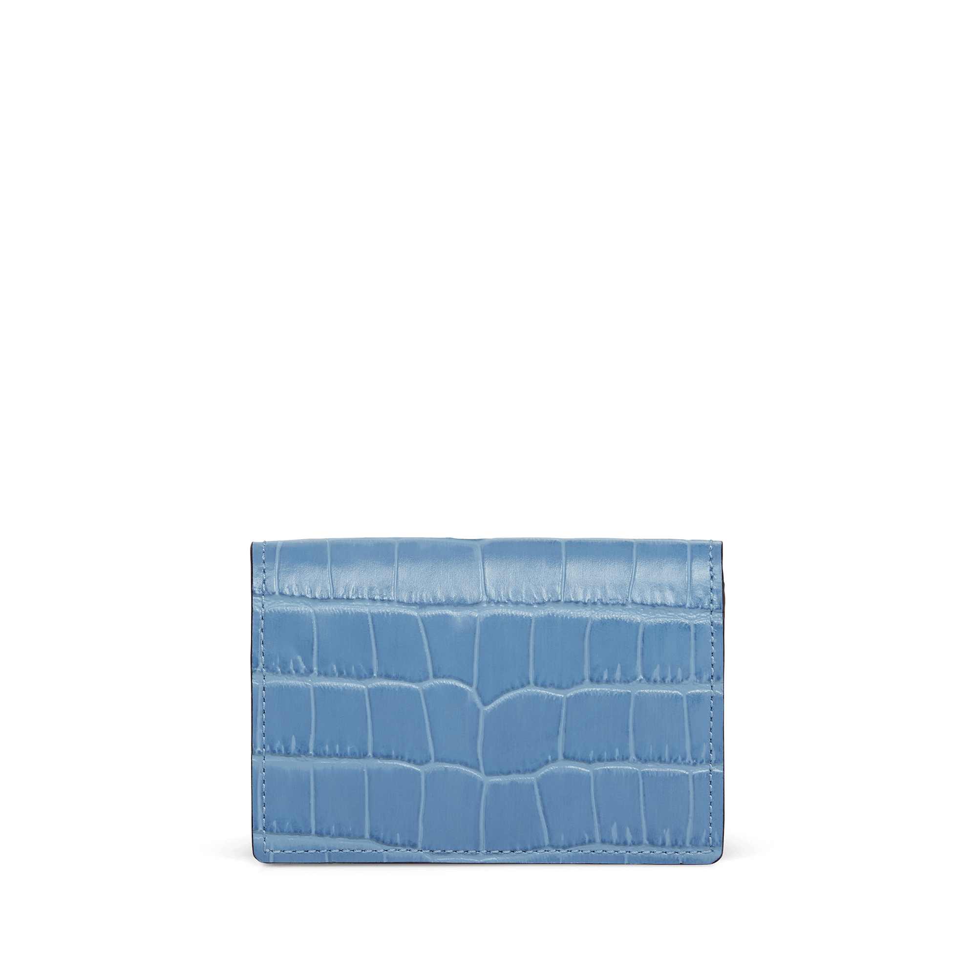 Folded Card Case with Snap Closure in Mara
