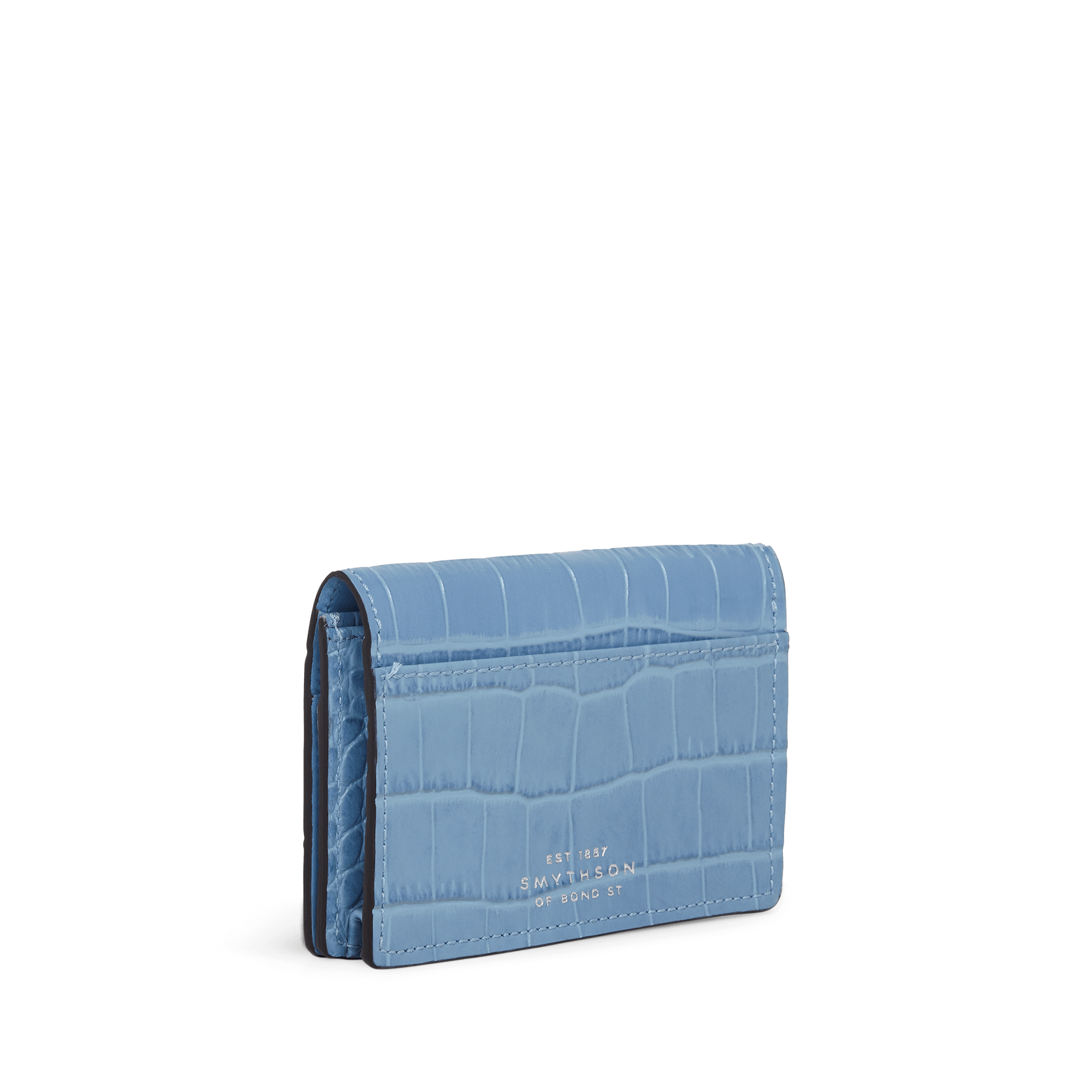 Folded Card Case with Snap Closure in Mara