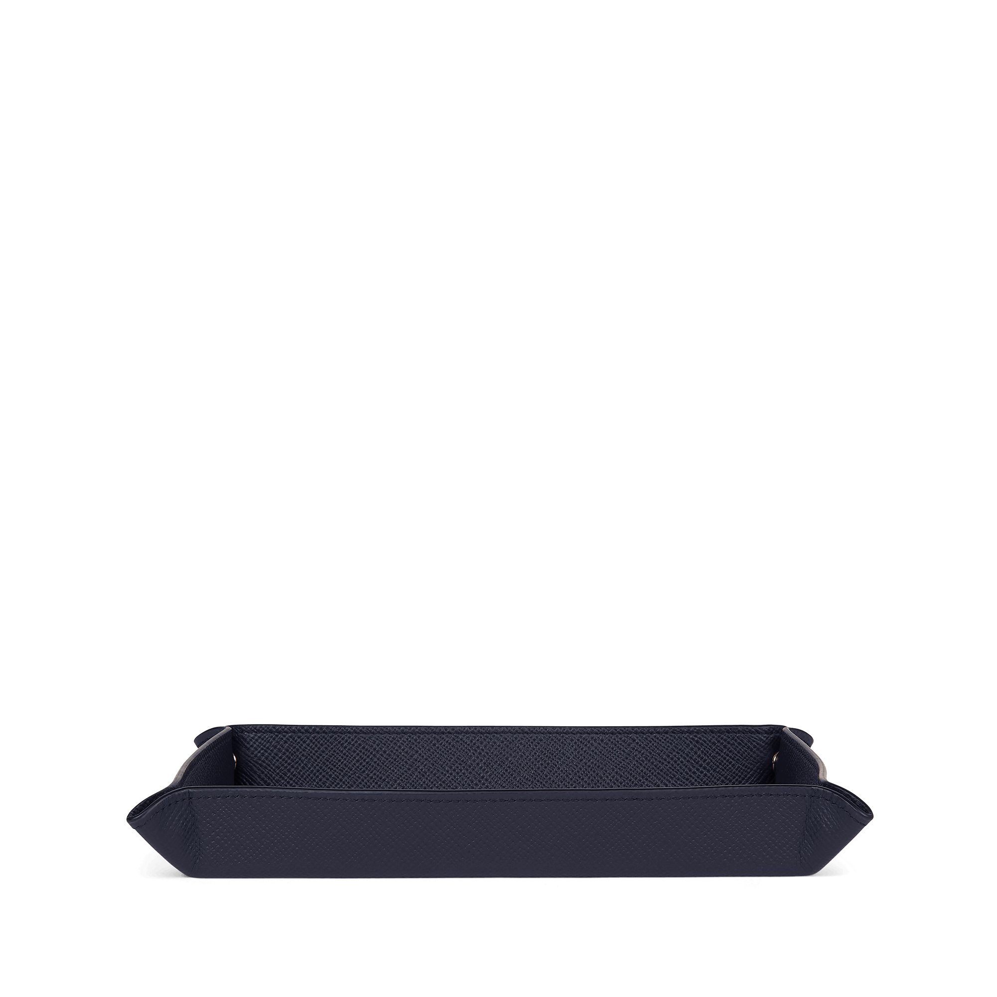 Small Rectangular Trinket Tray in Panama - Navy