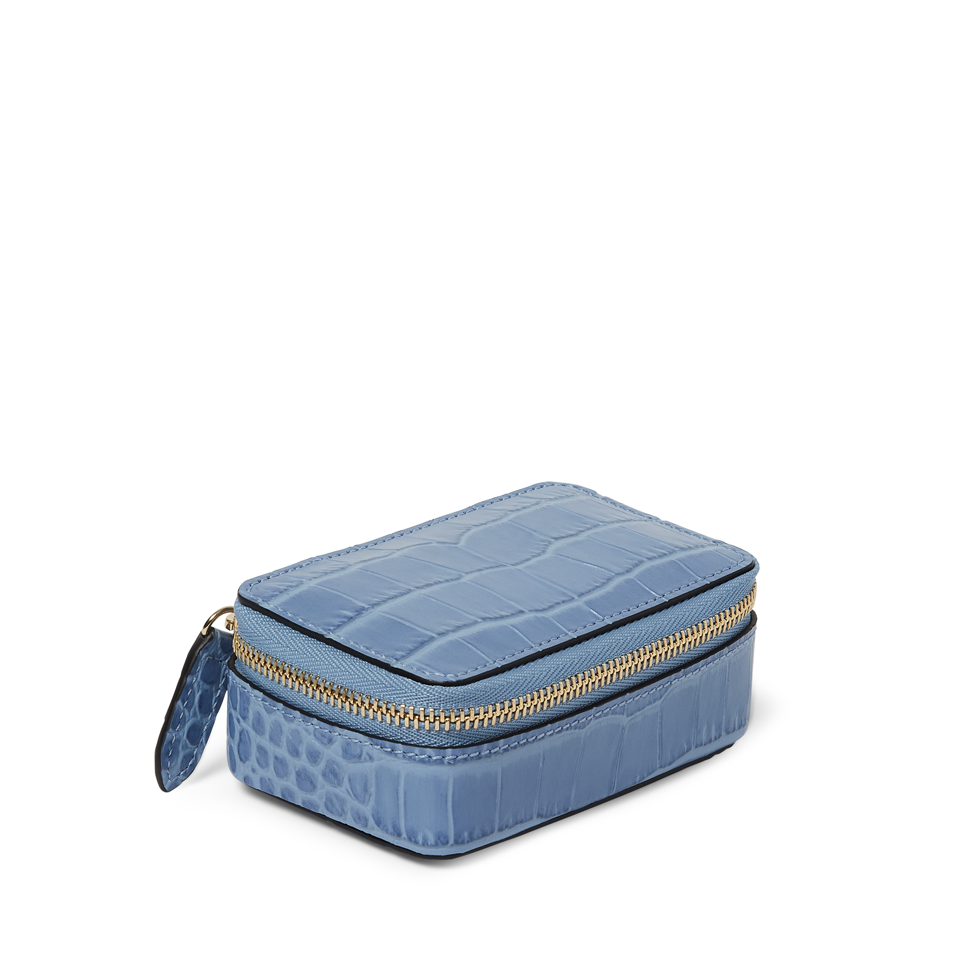 Rectangular Trinket Case in Mara - Nile Blue