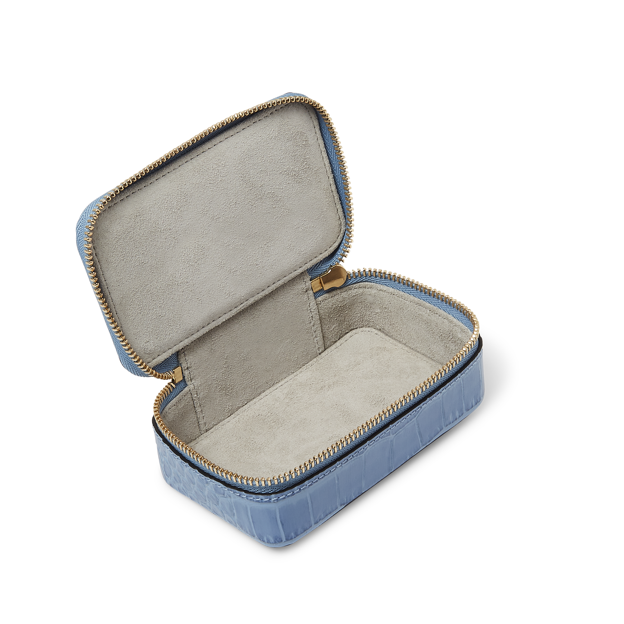 Rectangular Trinket Case in Mara - Nile Blue