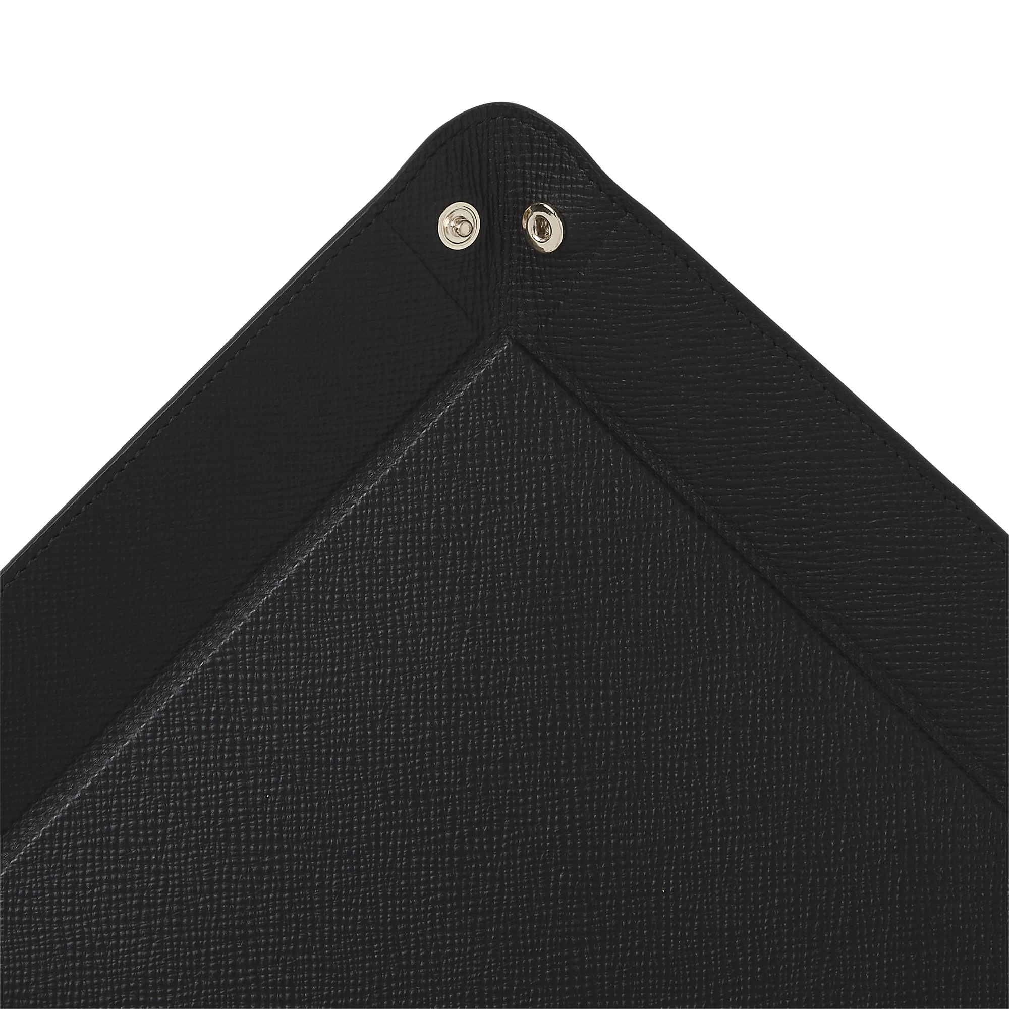 Large Rectangular Trinket Tray in Panama - Black