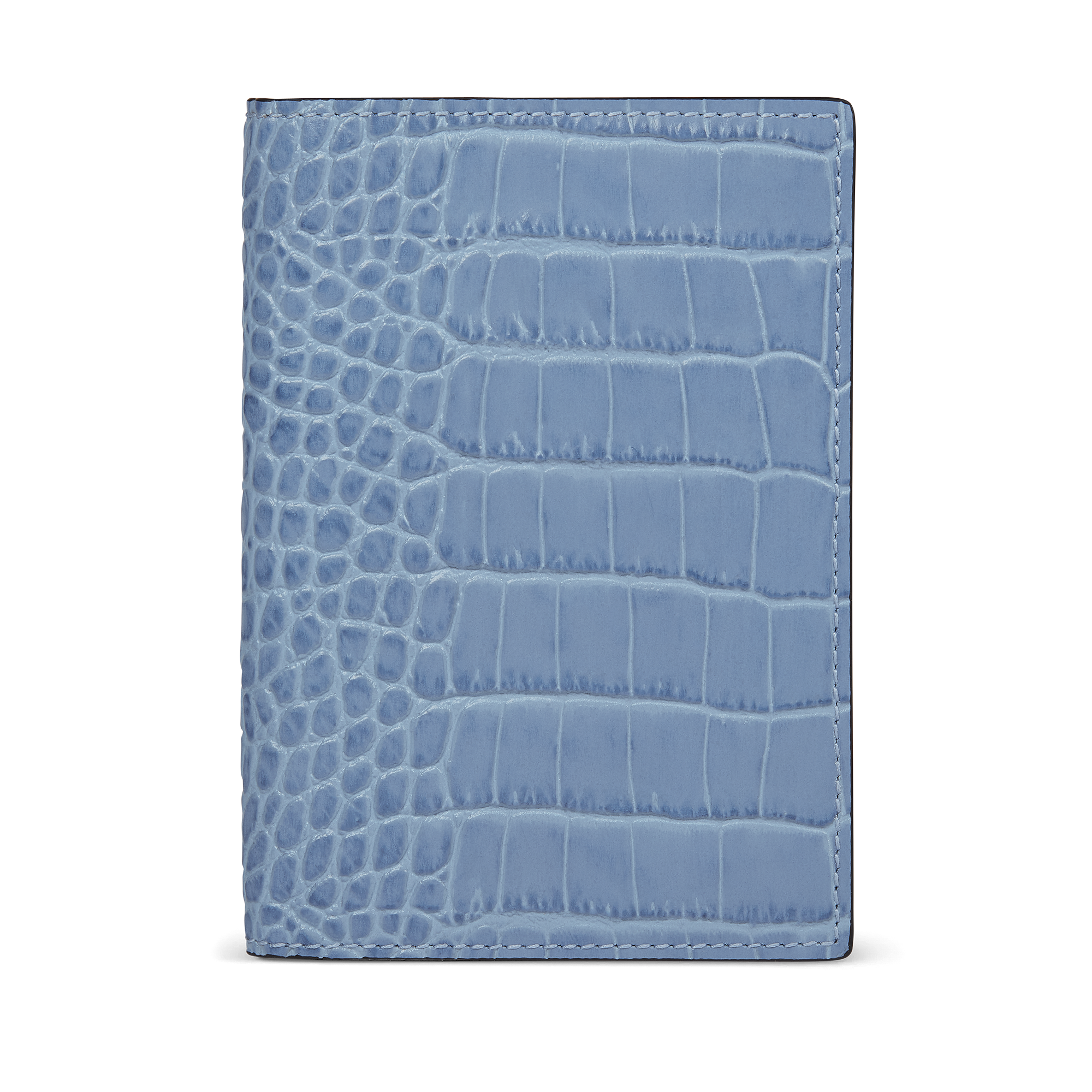 Passport Cover in Mara - Nile Blue