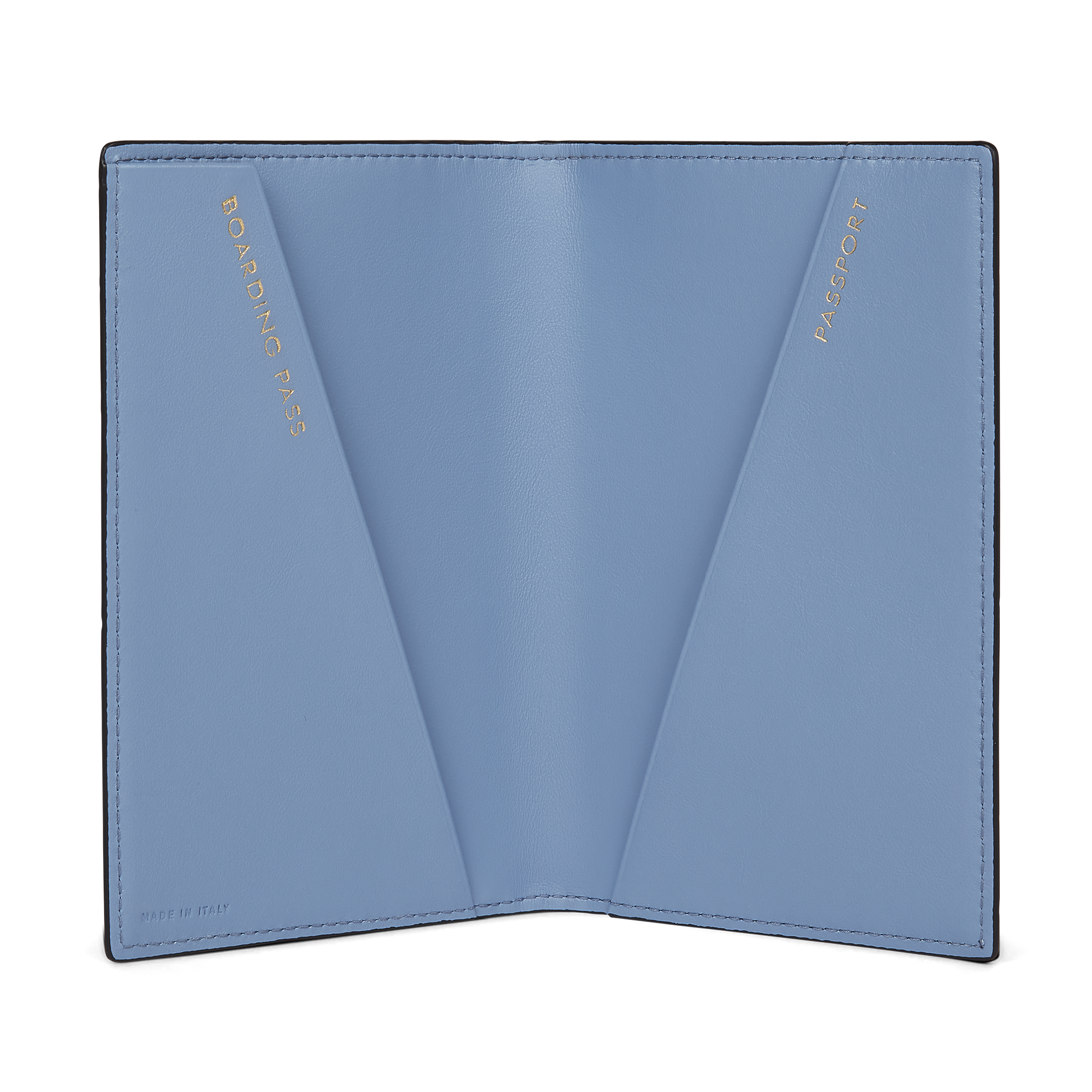 Passport Cover in Mara - Nile Blue
