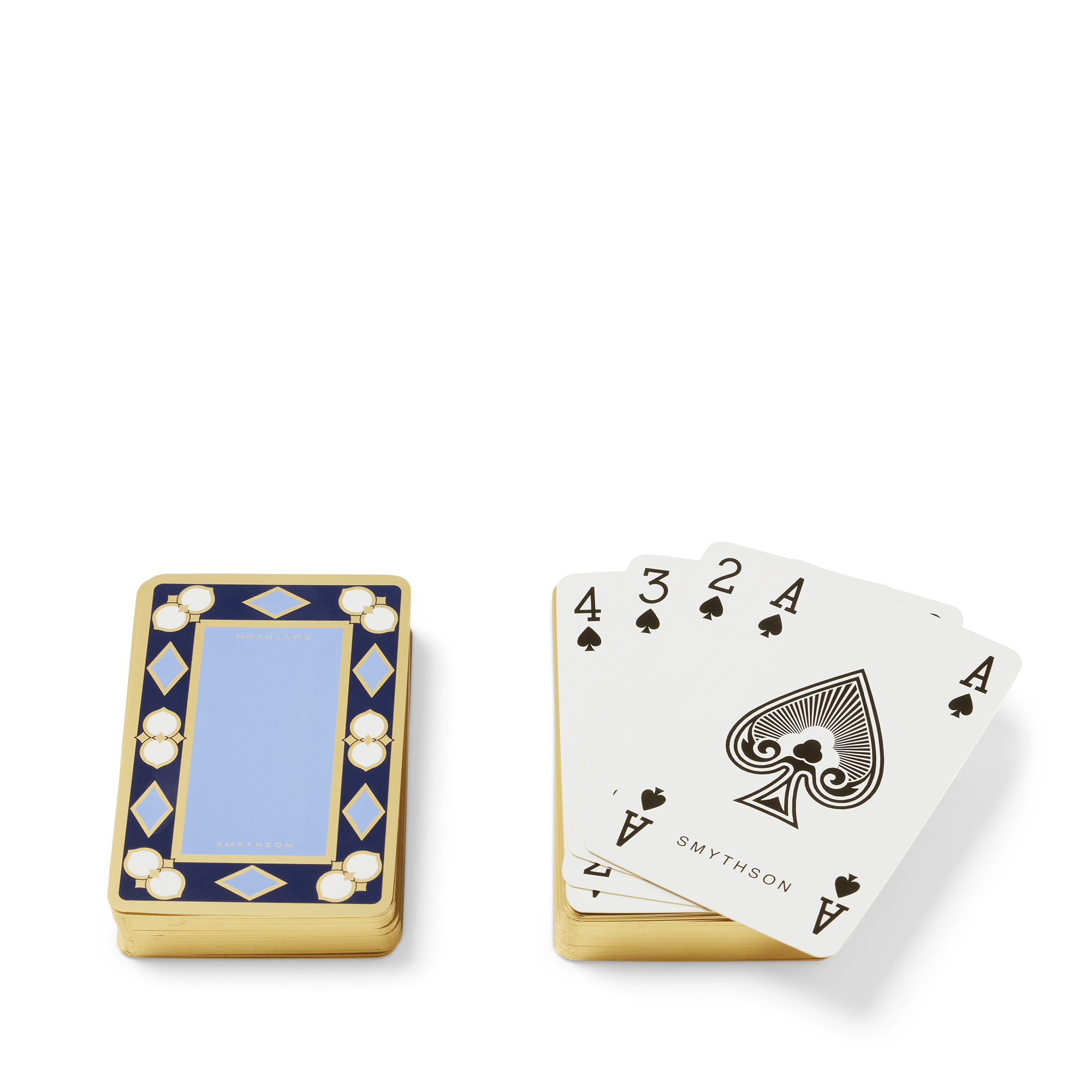 Double Playing Cards Case in Panama - Nile Blue