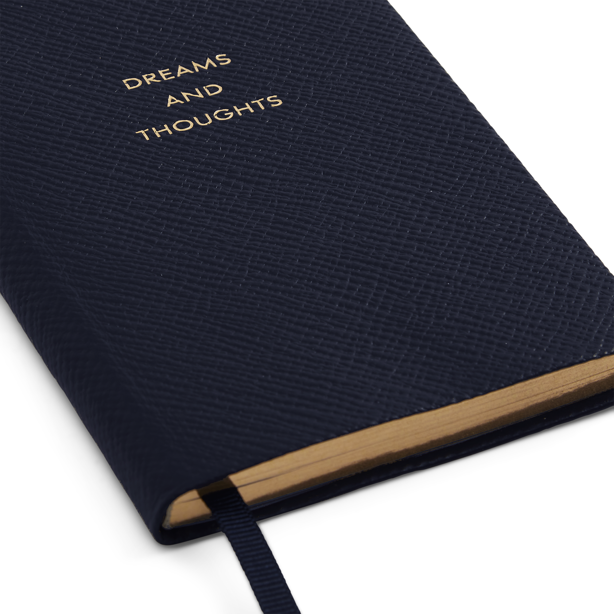Dreams And Thoughts Panama Notebook - Navy