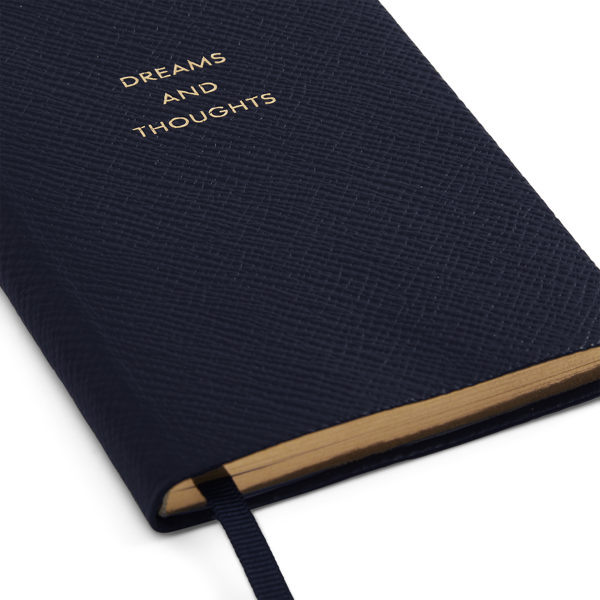 Dreams And Thoughts Panama Notebook in Navy | Smythson Dreams And Thoughts Panama Notebook in Navy | Smythson