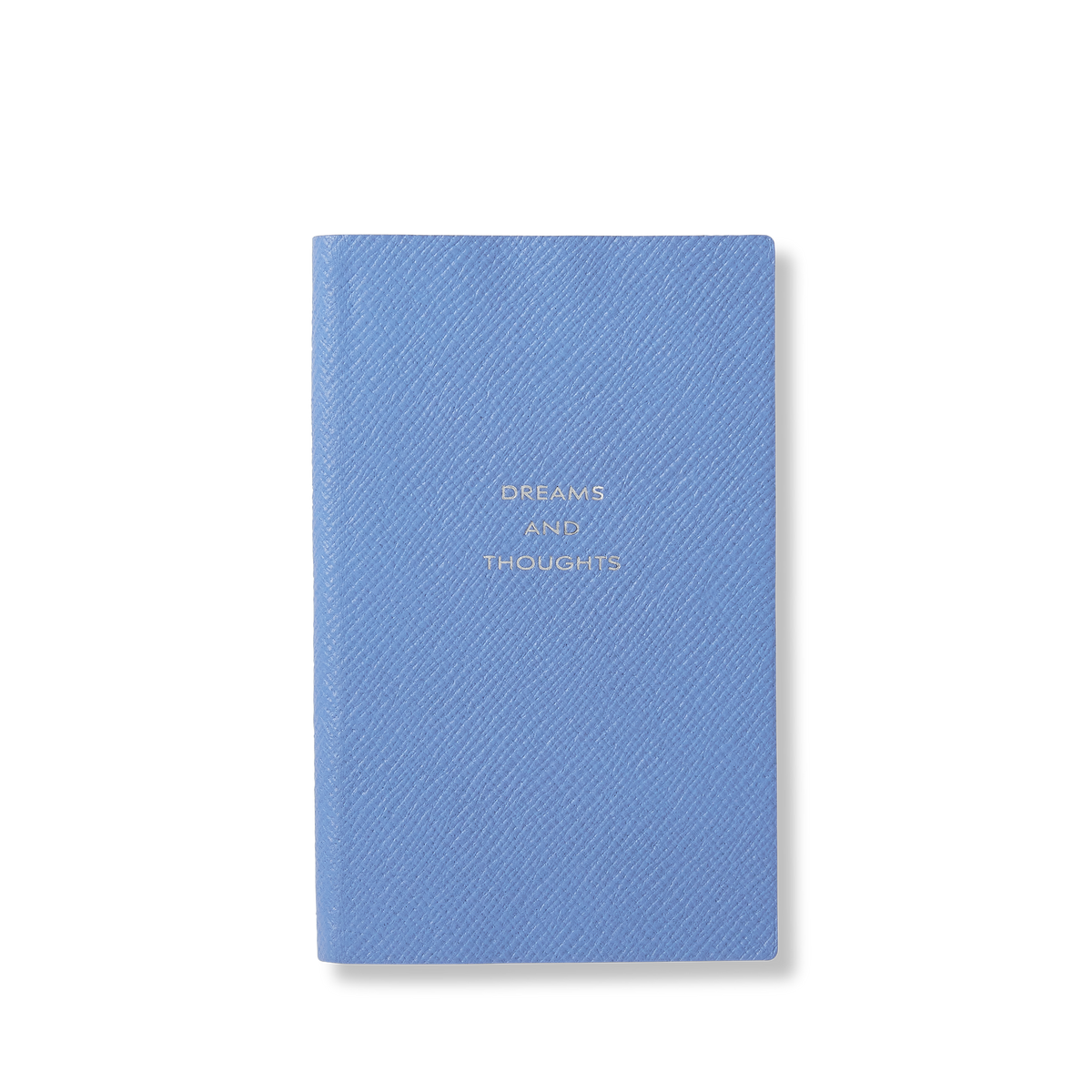 Dreams And Thoughts Panama Notebook in Nile Blue | Smythson