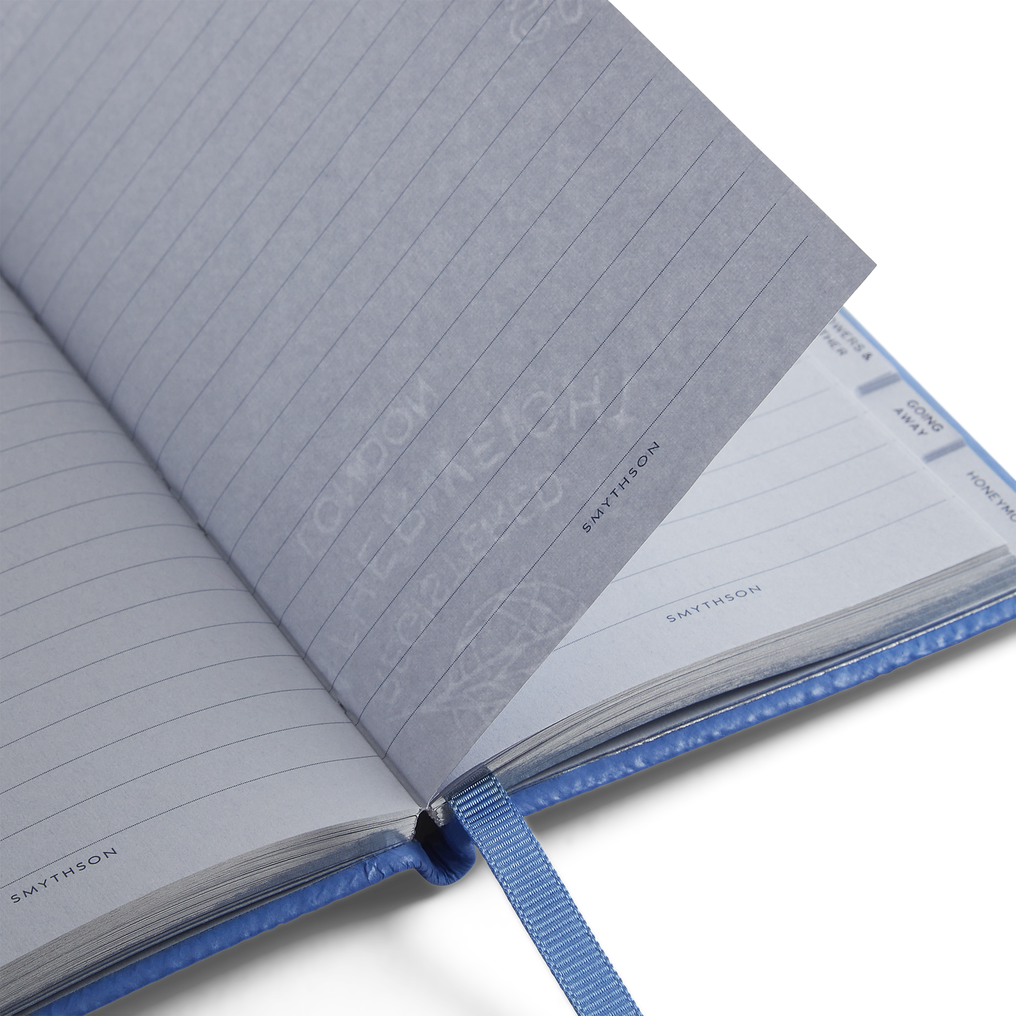 Tying The Knot Panama Notebook - Nile Blue