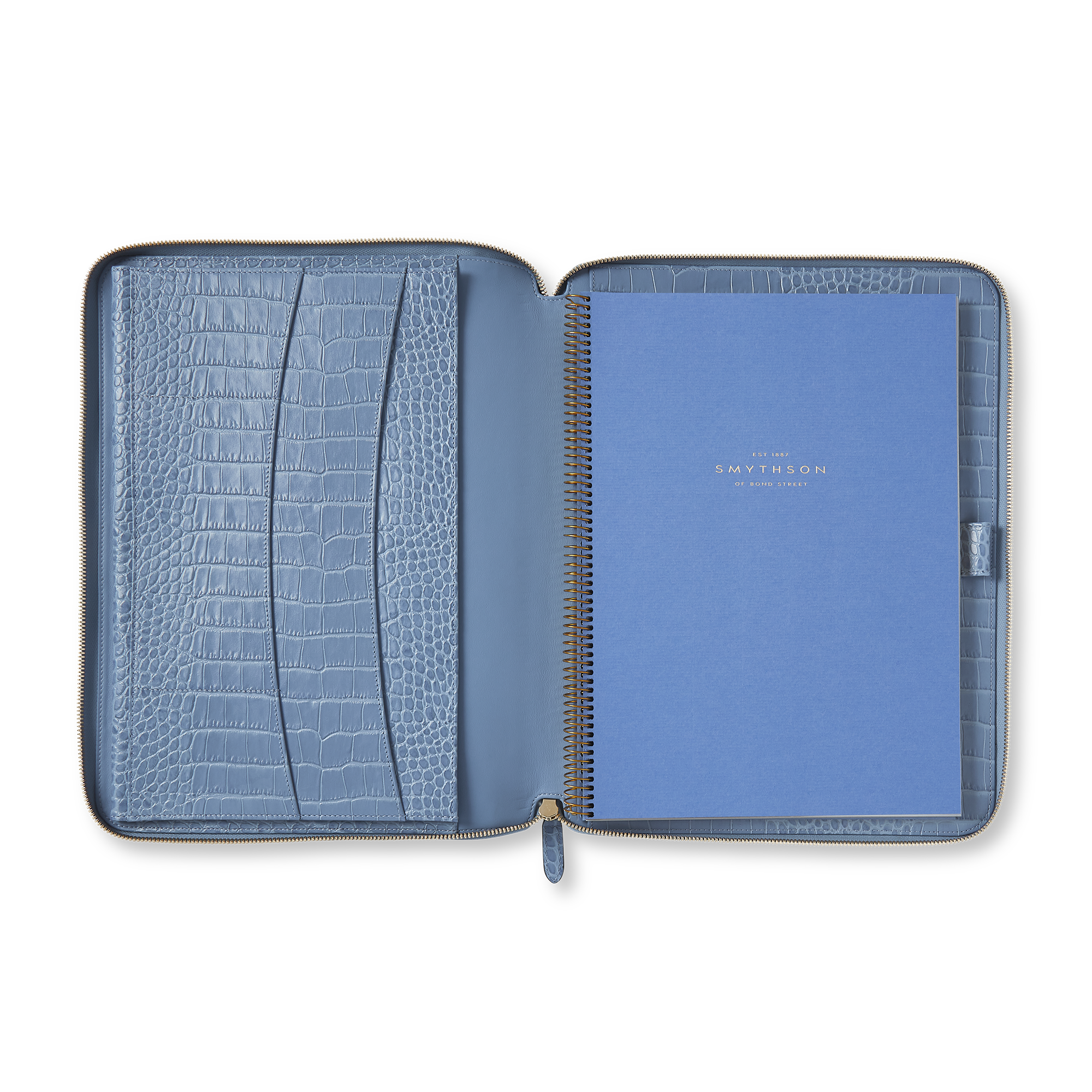 A4 Writing Folder with Zip in Mara