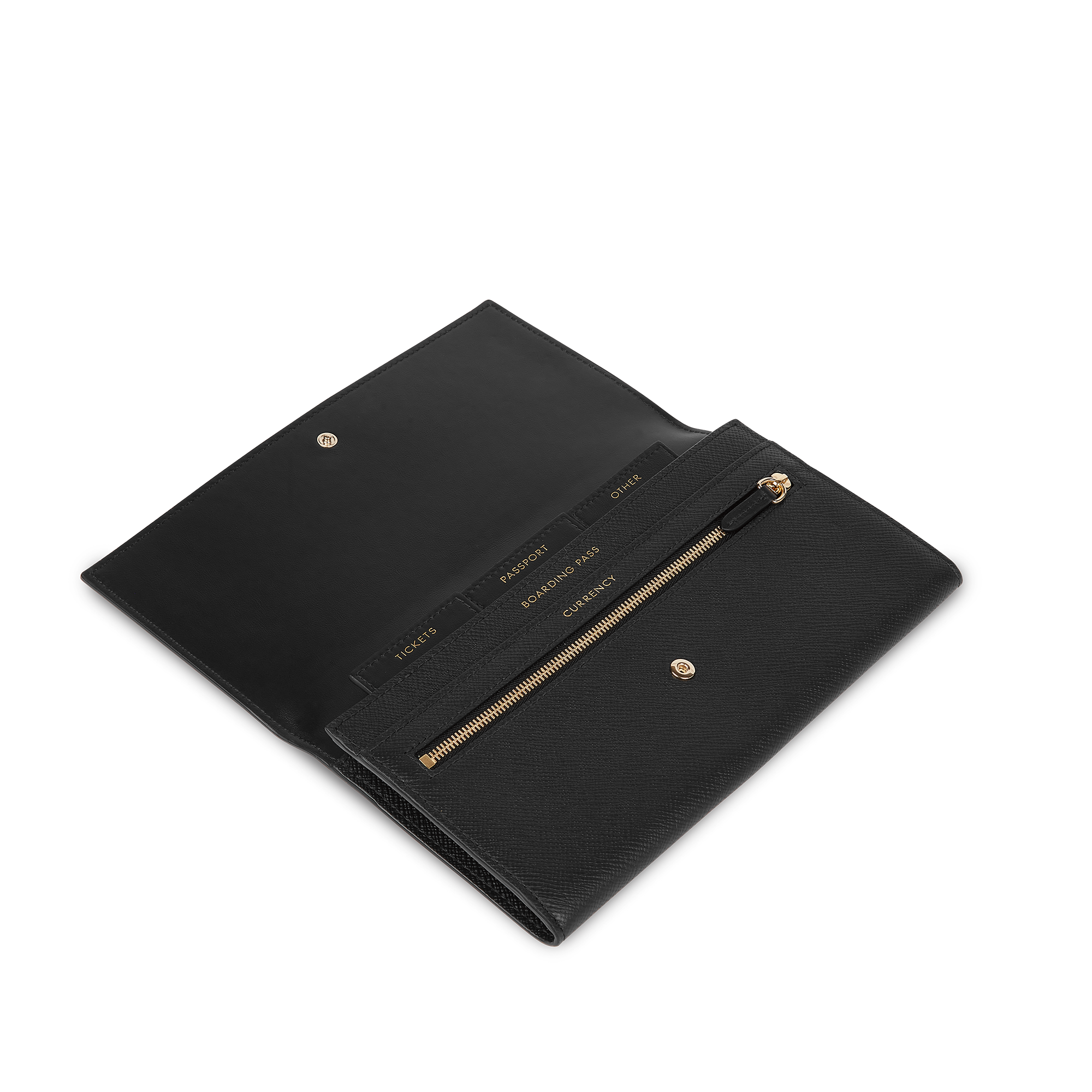 Marshall Travel Wallet in Panama - Black