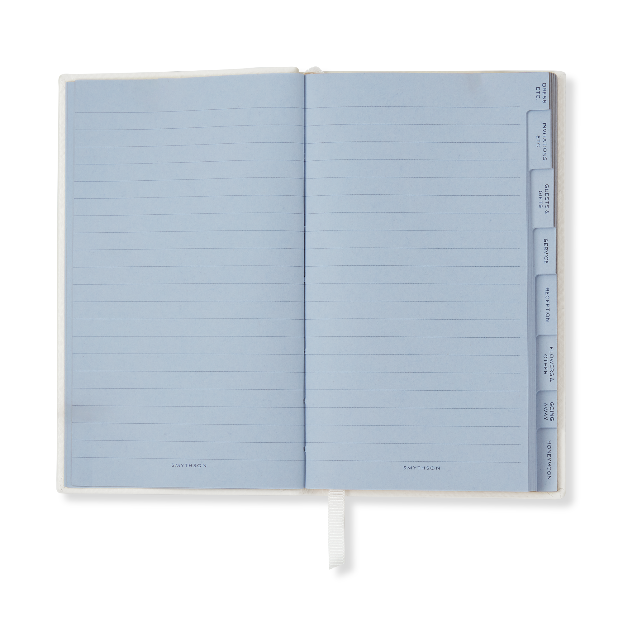 Tying The Knot Panama Notebook - White