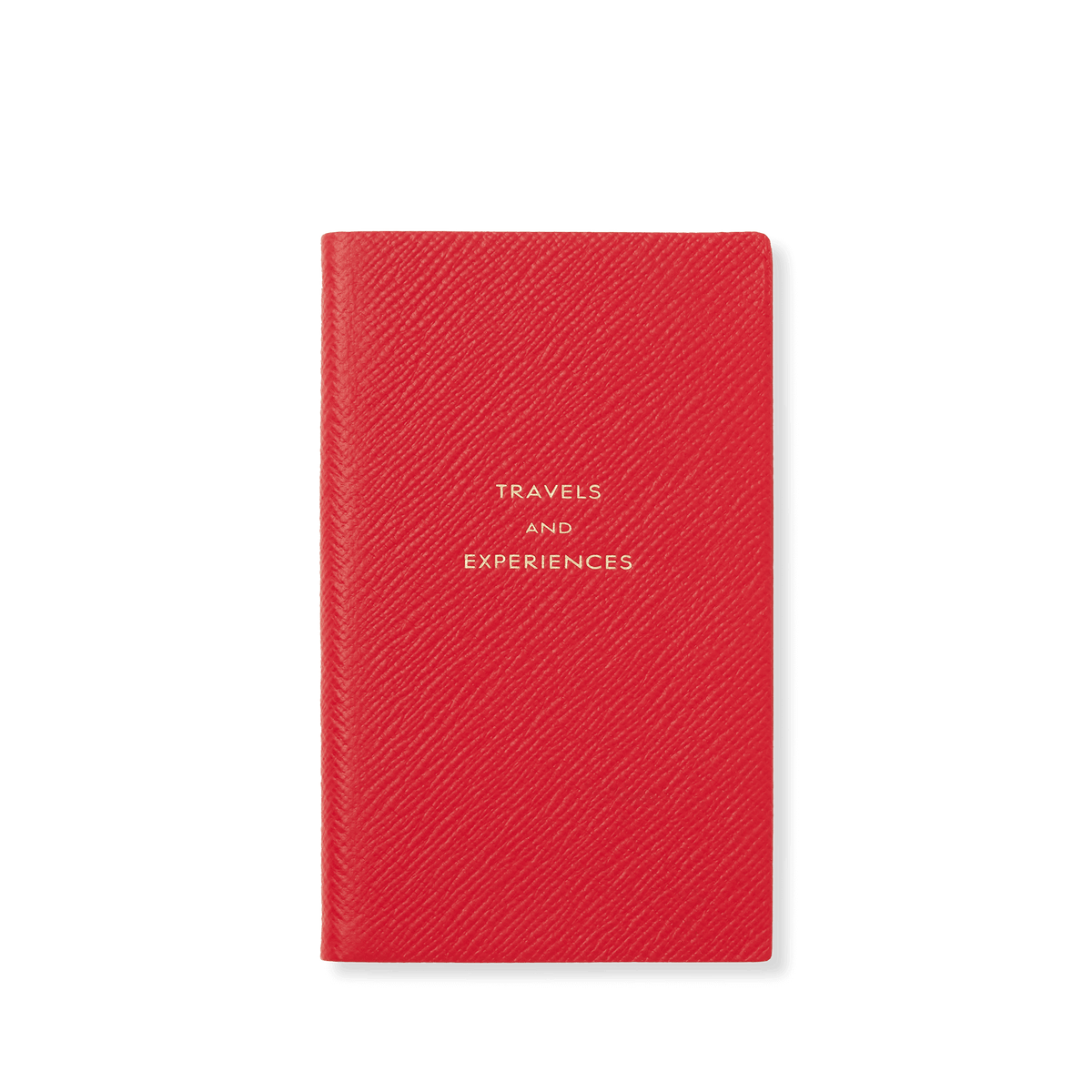 Travel And Experiences Panama Notebook in Scarlet Red | Smythson