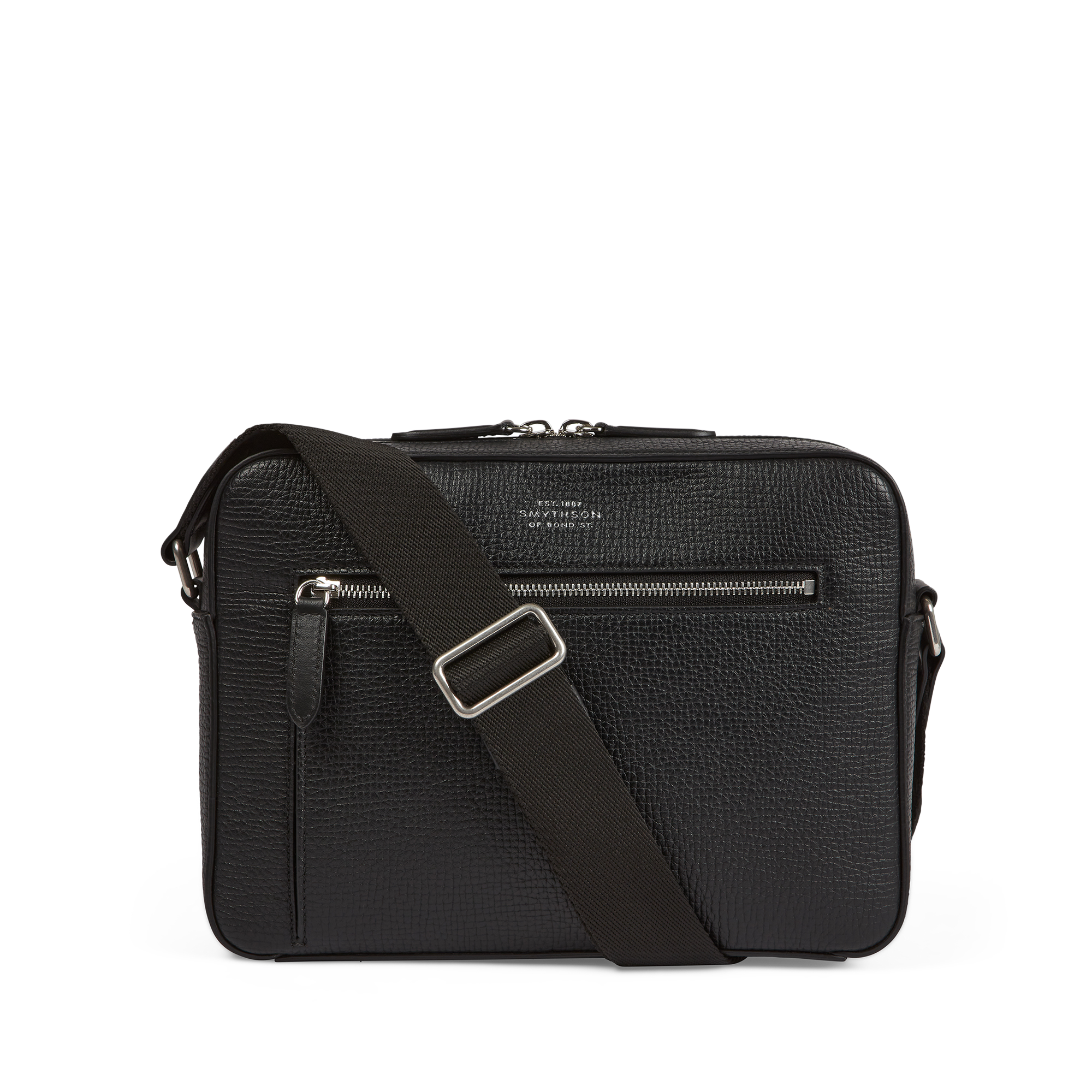 Zip Crossbody Bag in Ludlow - Black