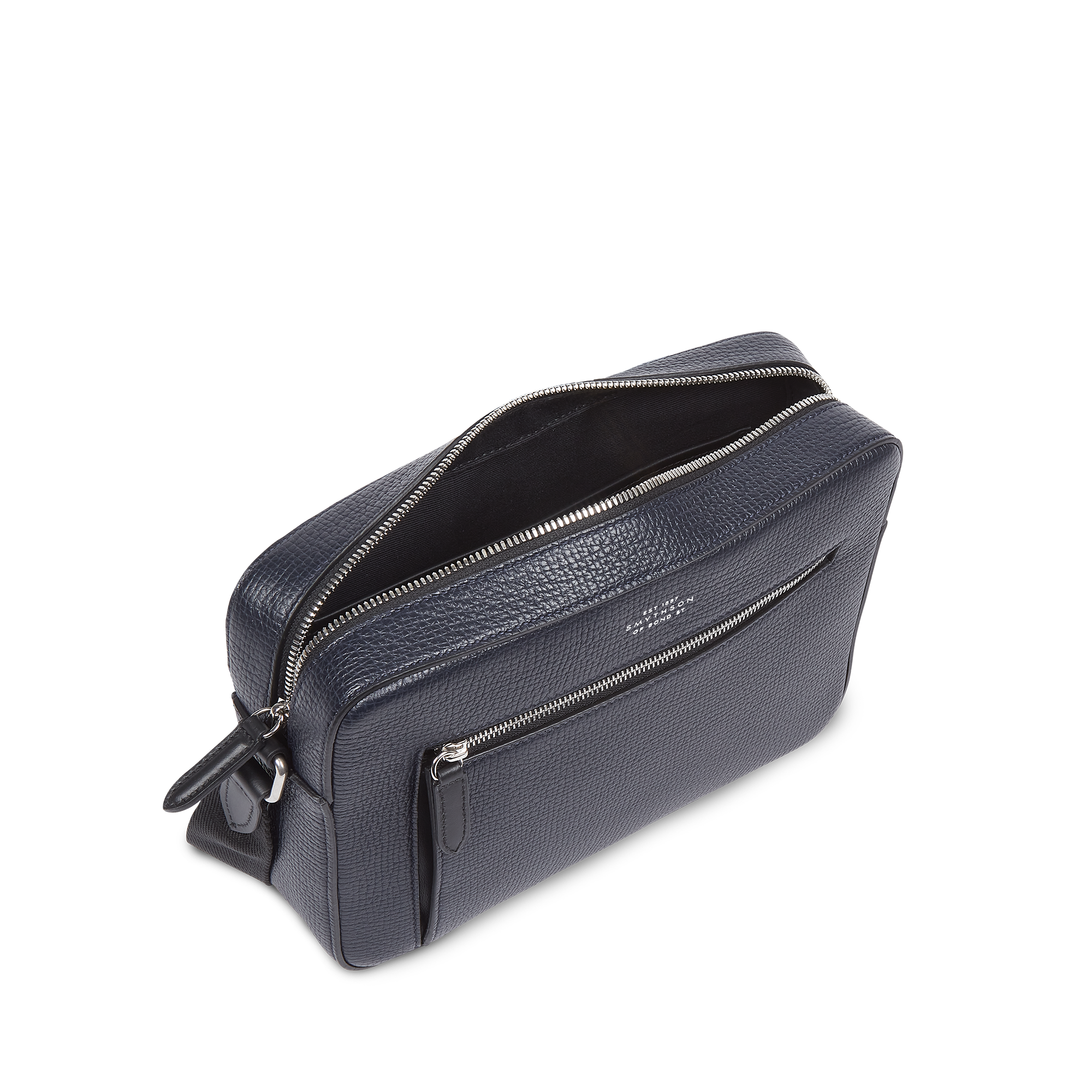 Zip Crossbody Bag in Ludlow - Navy