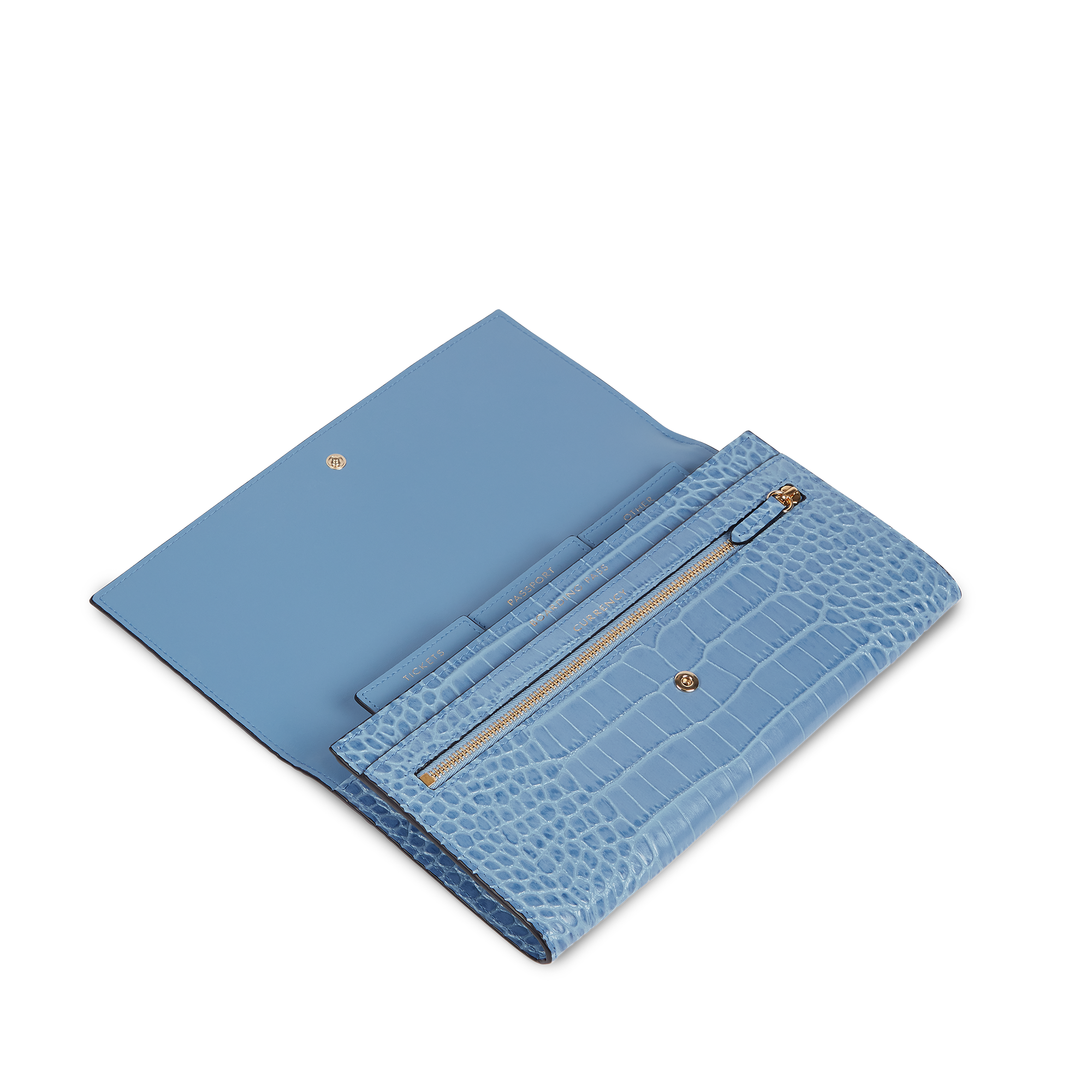 Marshall Travel Wallet in Mara - Nile Blue