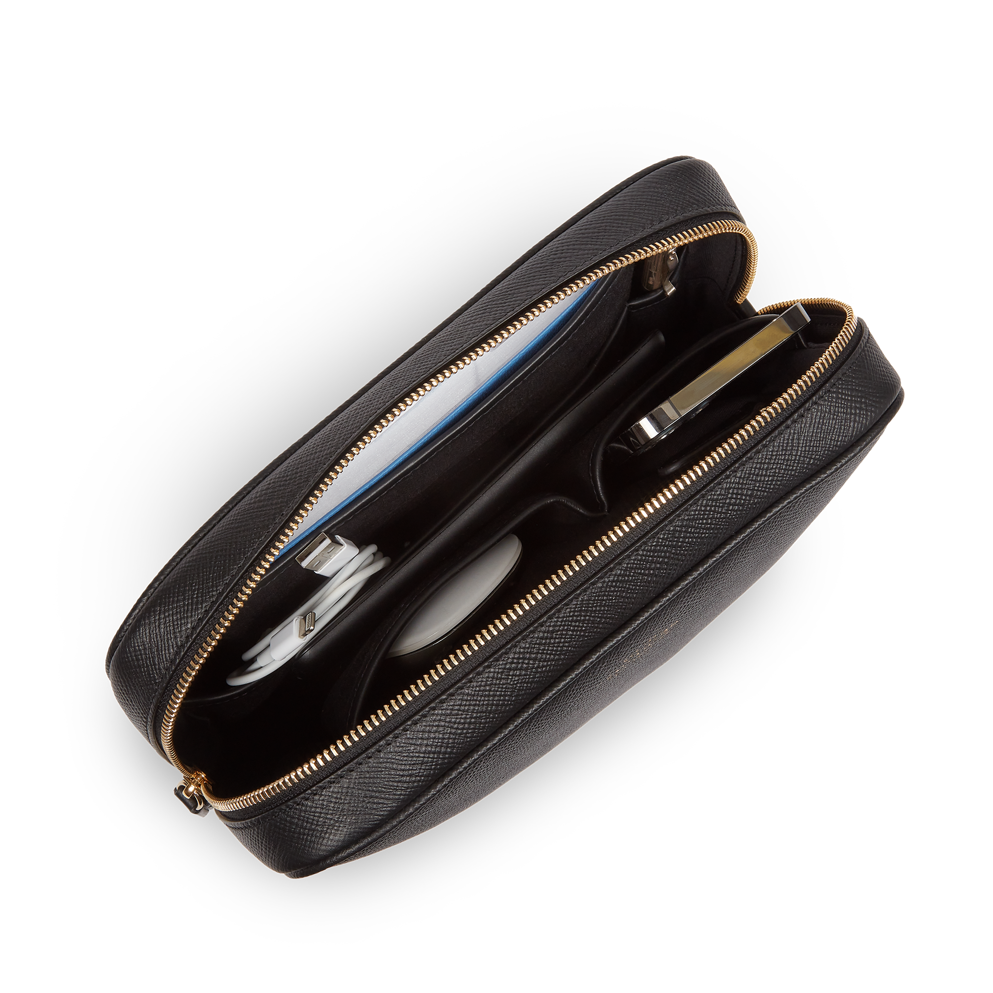 Organiser Tech Pouch in Panama - Black